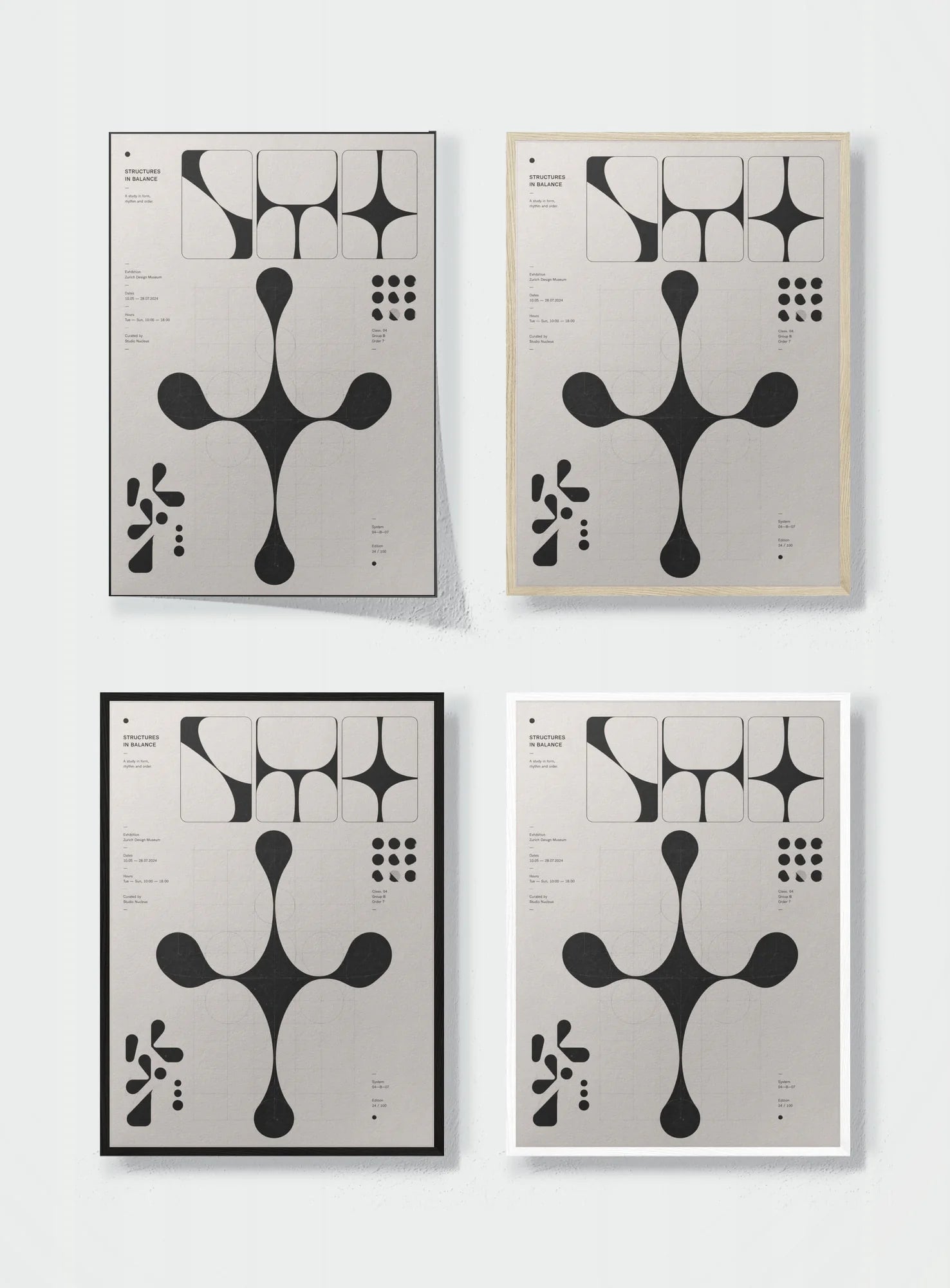 ABSTRACT GEOMETRIC: frame options comparison