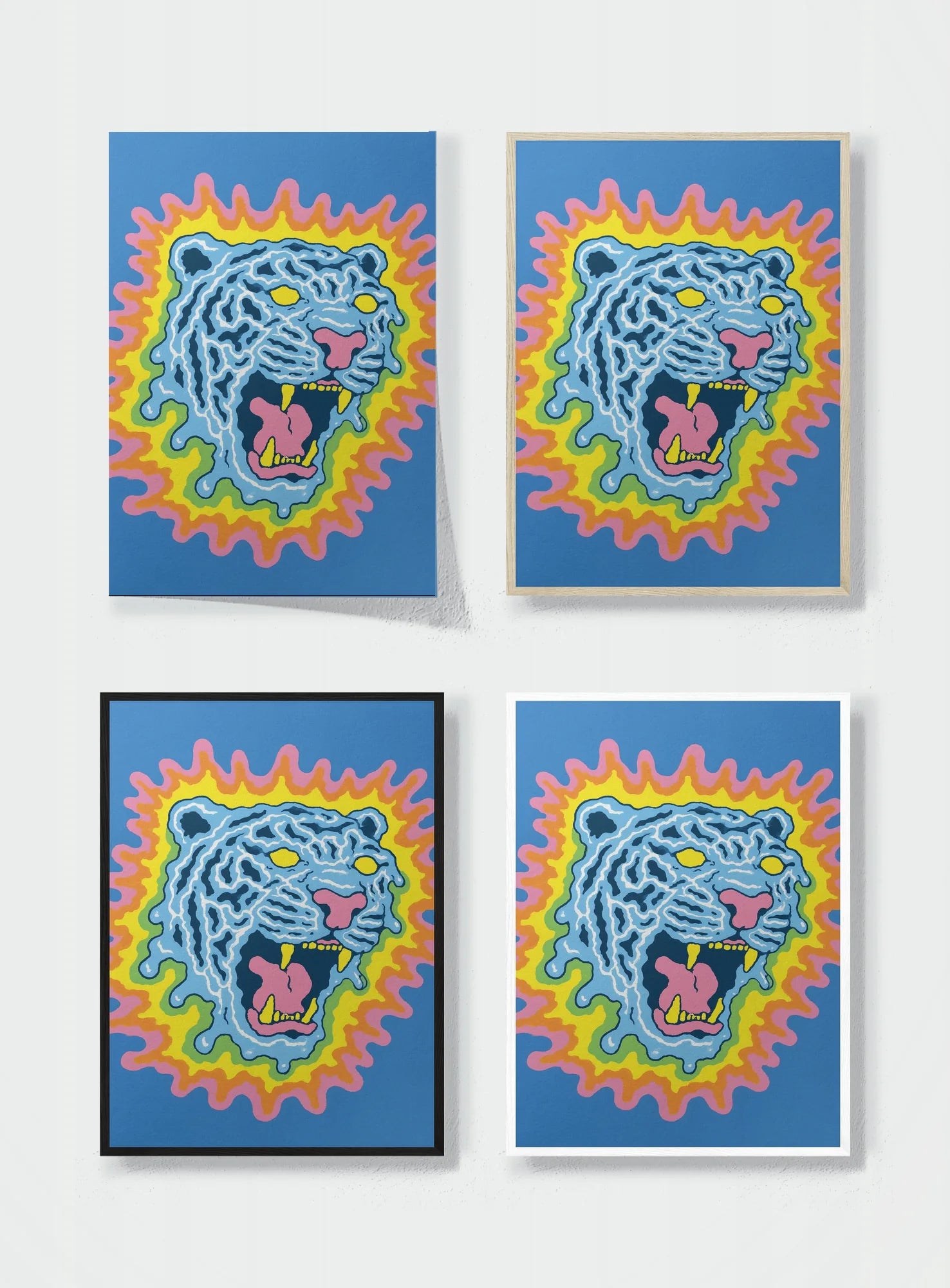 ACID TIGER frame options comparison
