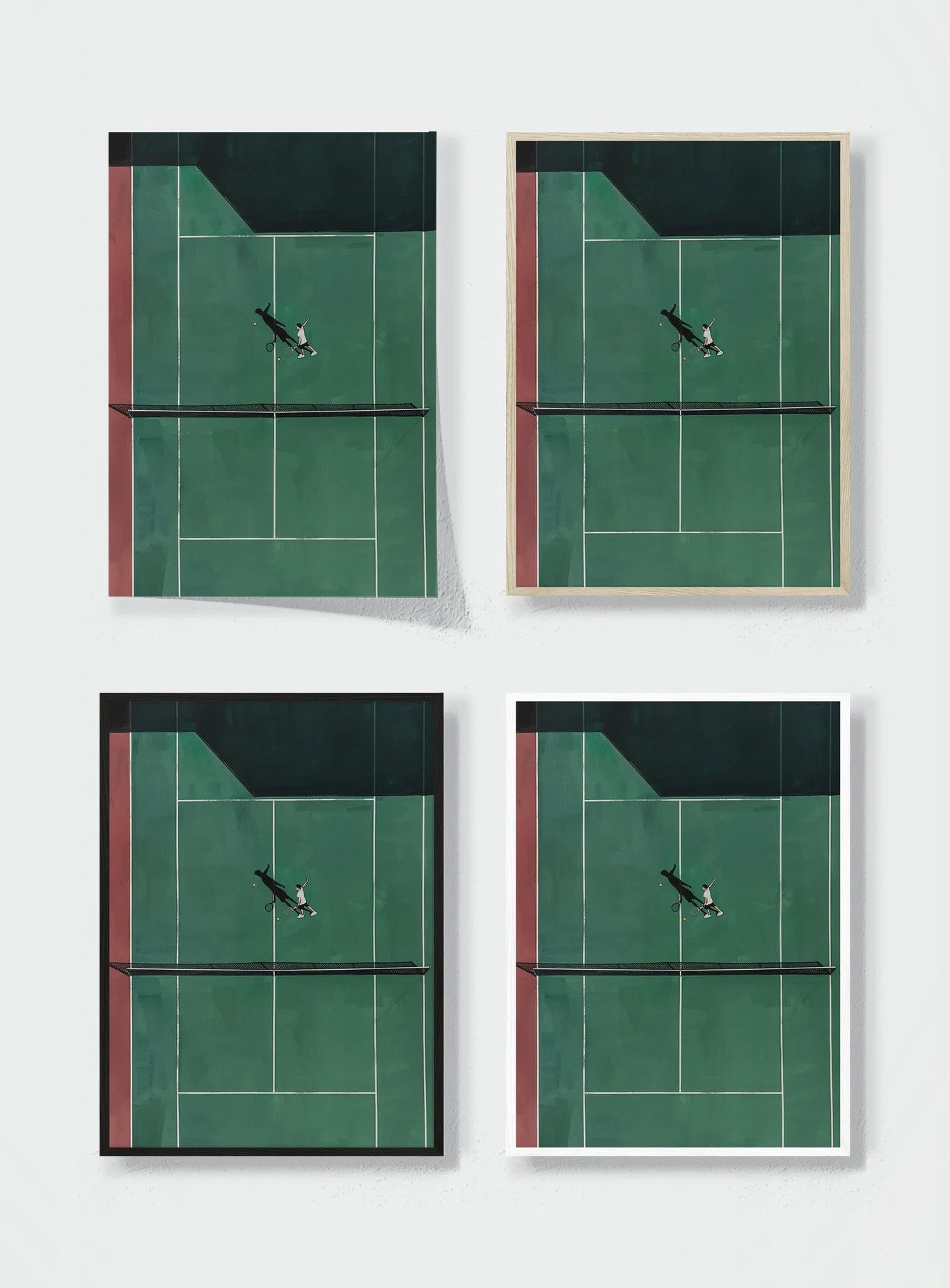 AGAINST THE LINES frame options comparison