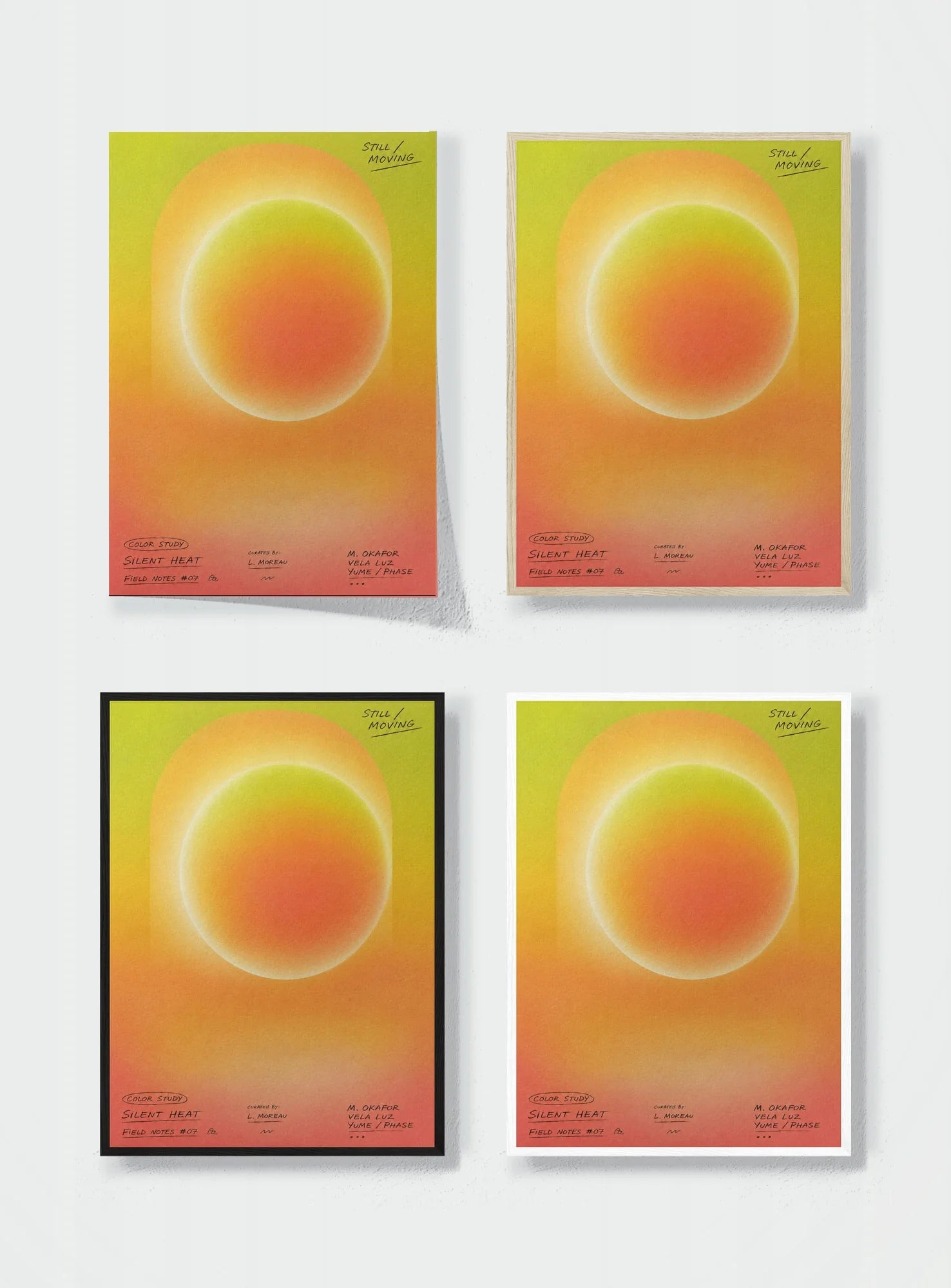 APRICOT HOUR frame options comparison