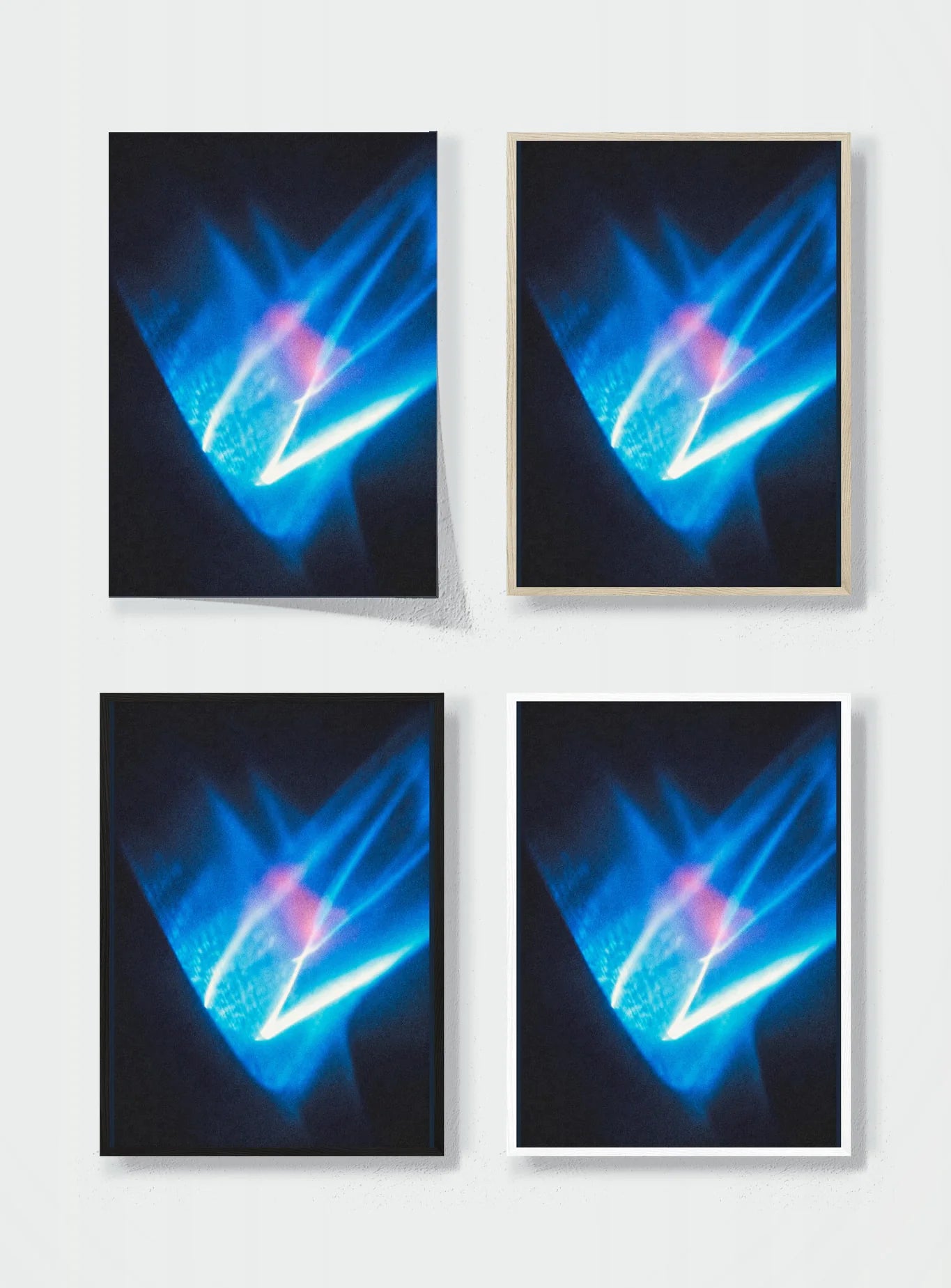 BLUE PRISM frame options comparison