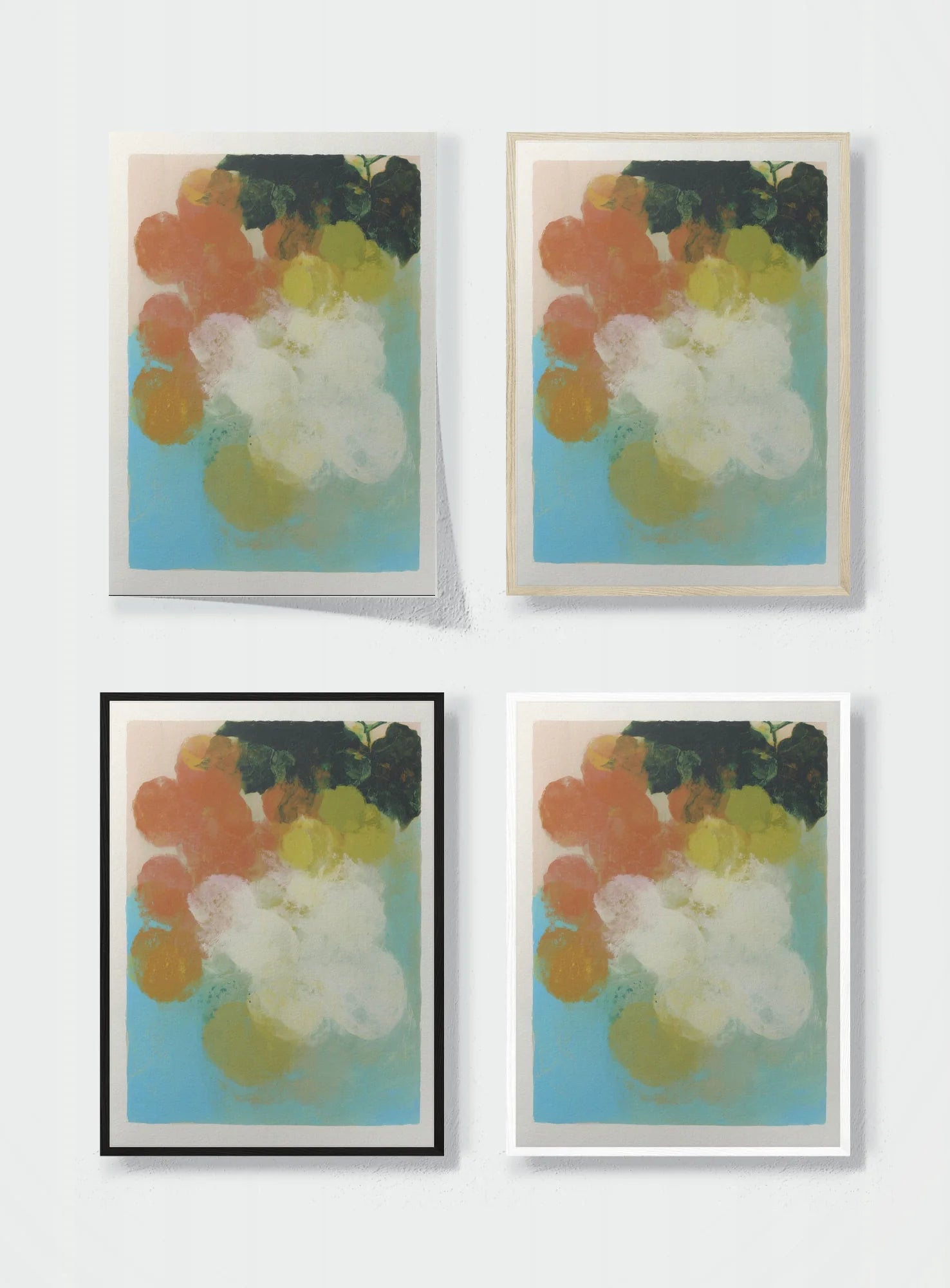 BLURRED SUMMER frame options comparison