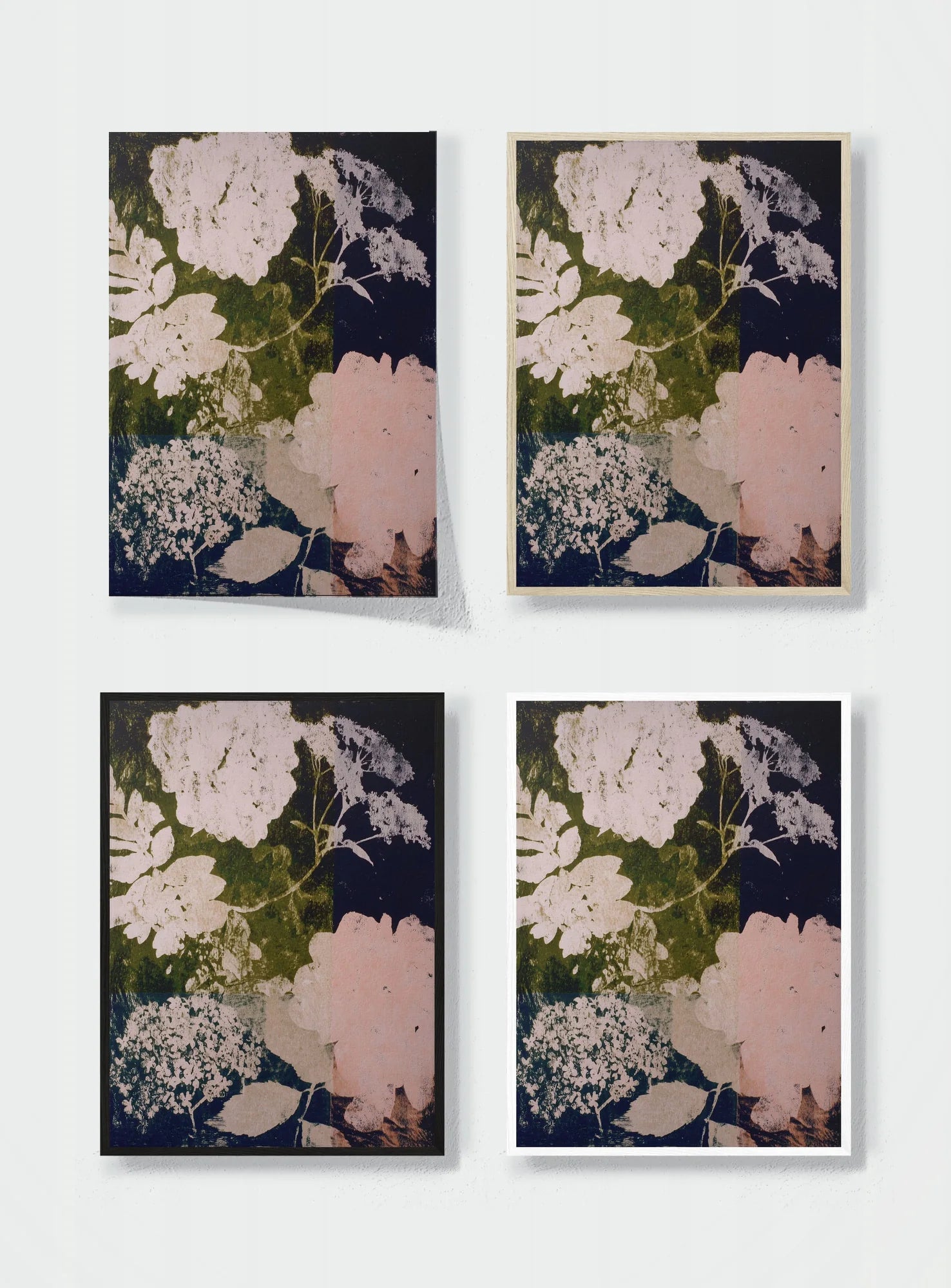 BOTANICAL PUNK frame options comparison