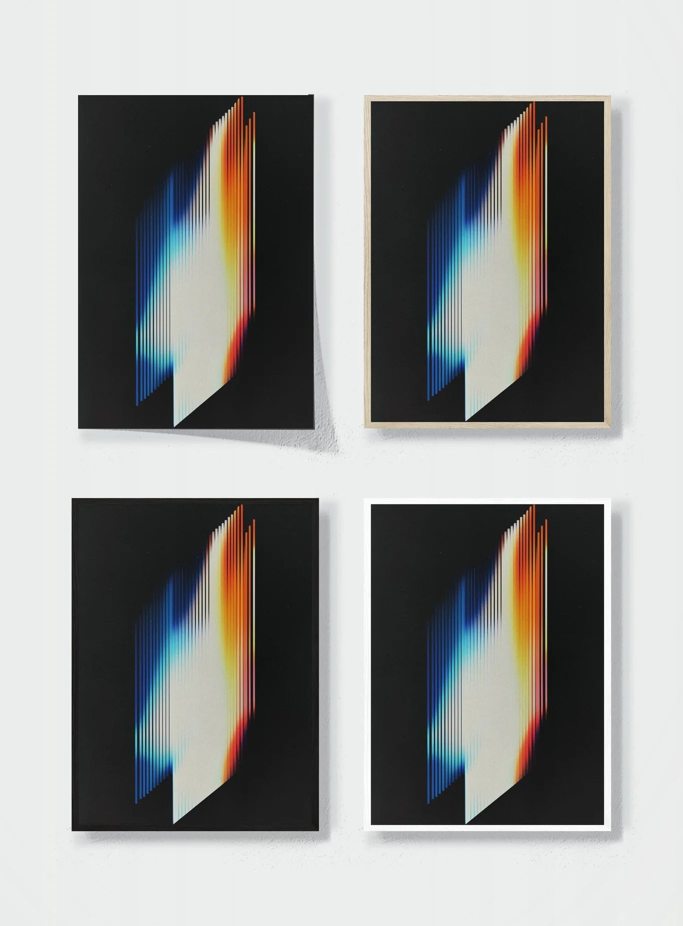 CHROMATIC PULSE frame options comparison