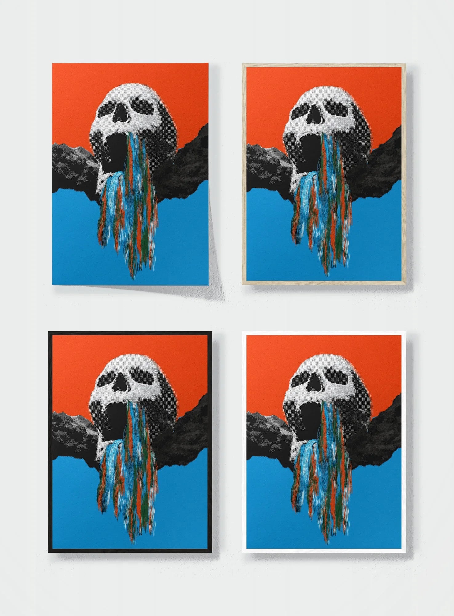 COLORFUL DEMISE frame options comparison