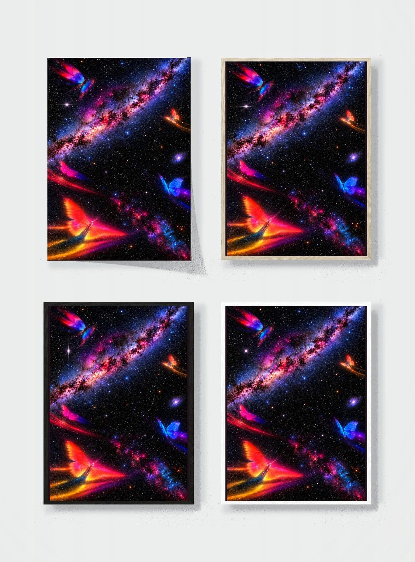COSMIC FLIGHT frame options comparison