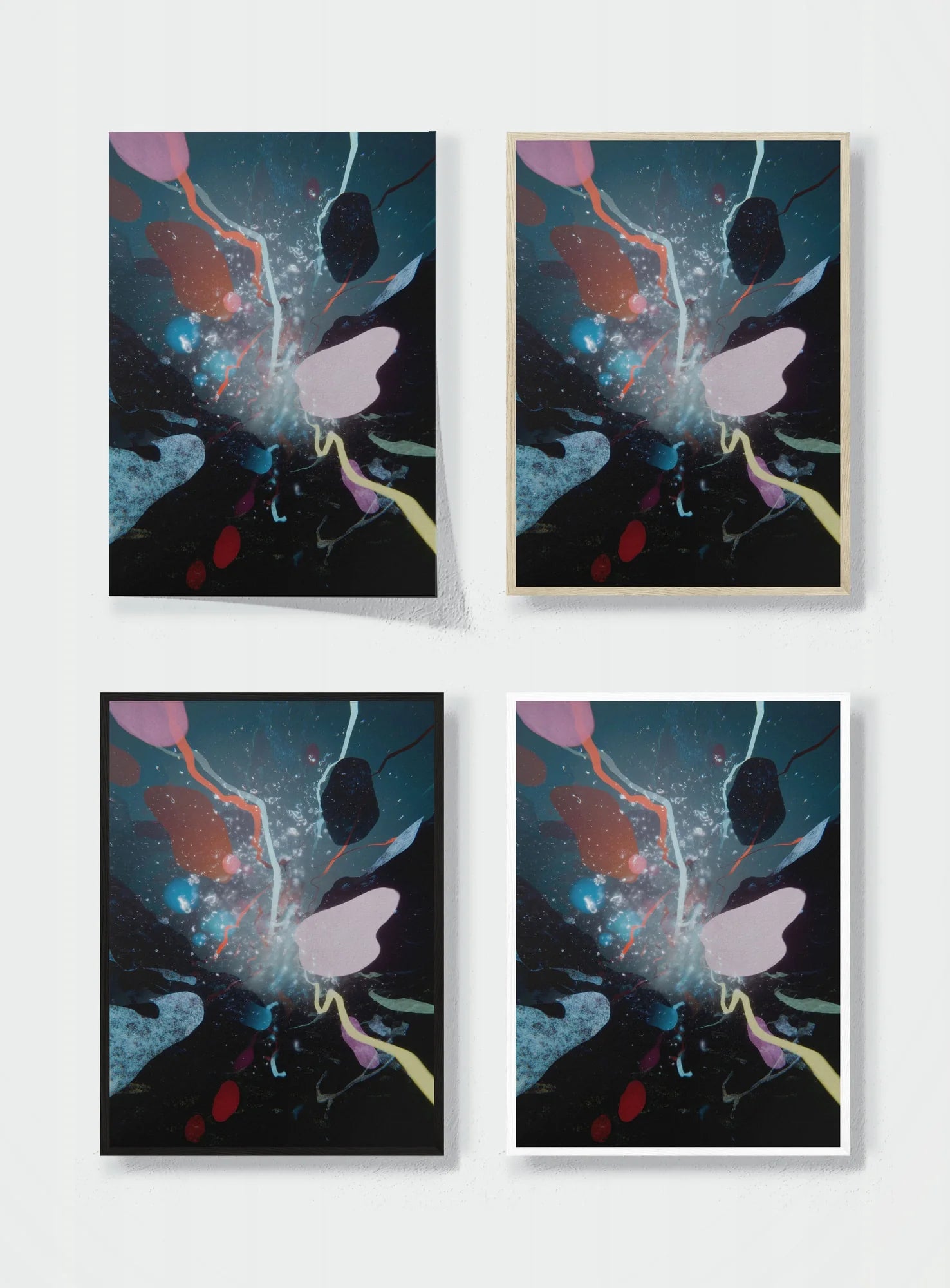 DEEP SPACE DREAM frame options comparison