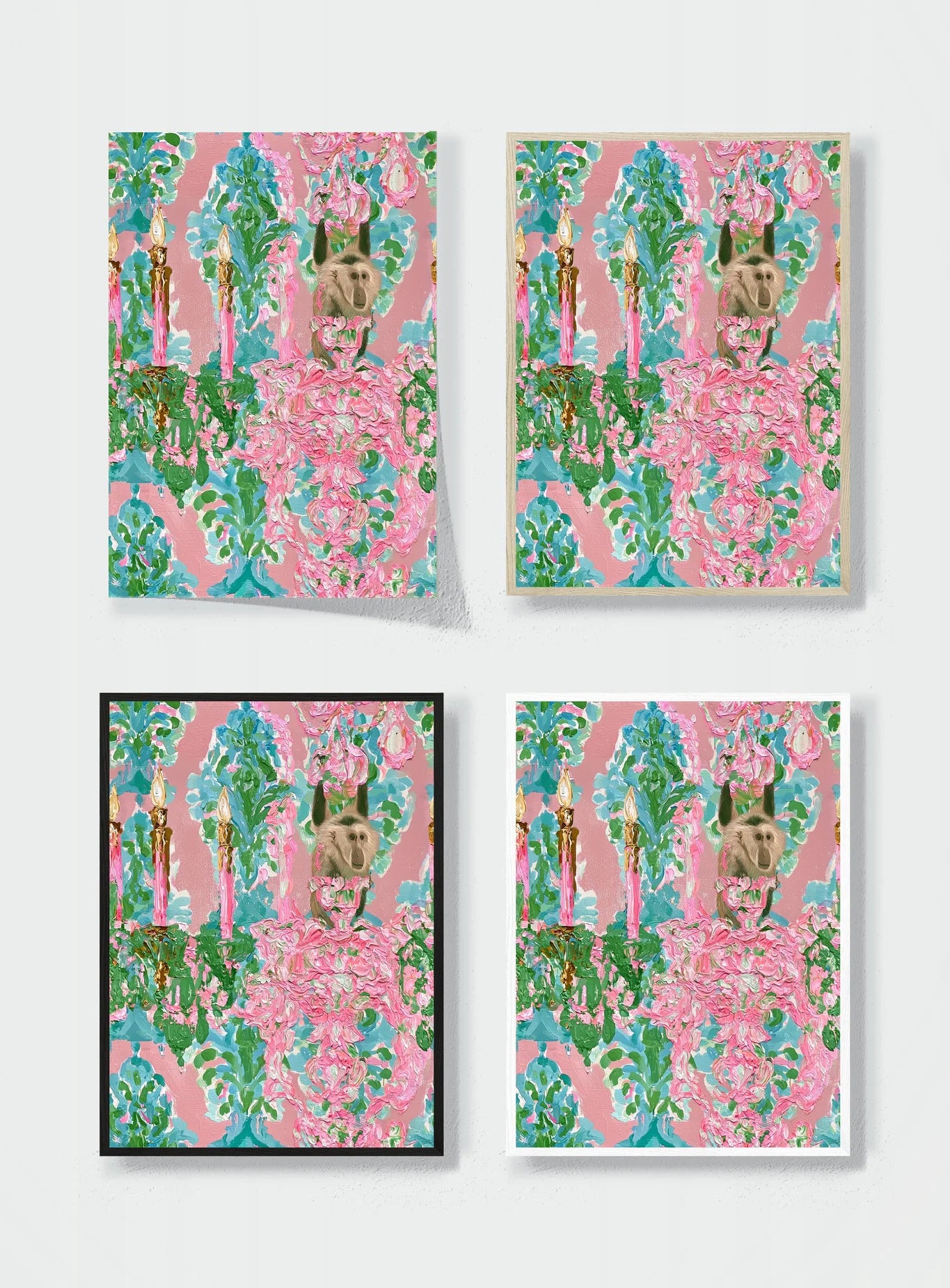 EARS AMONG THE PETALS frame options comparison