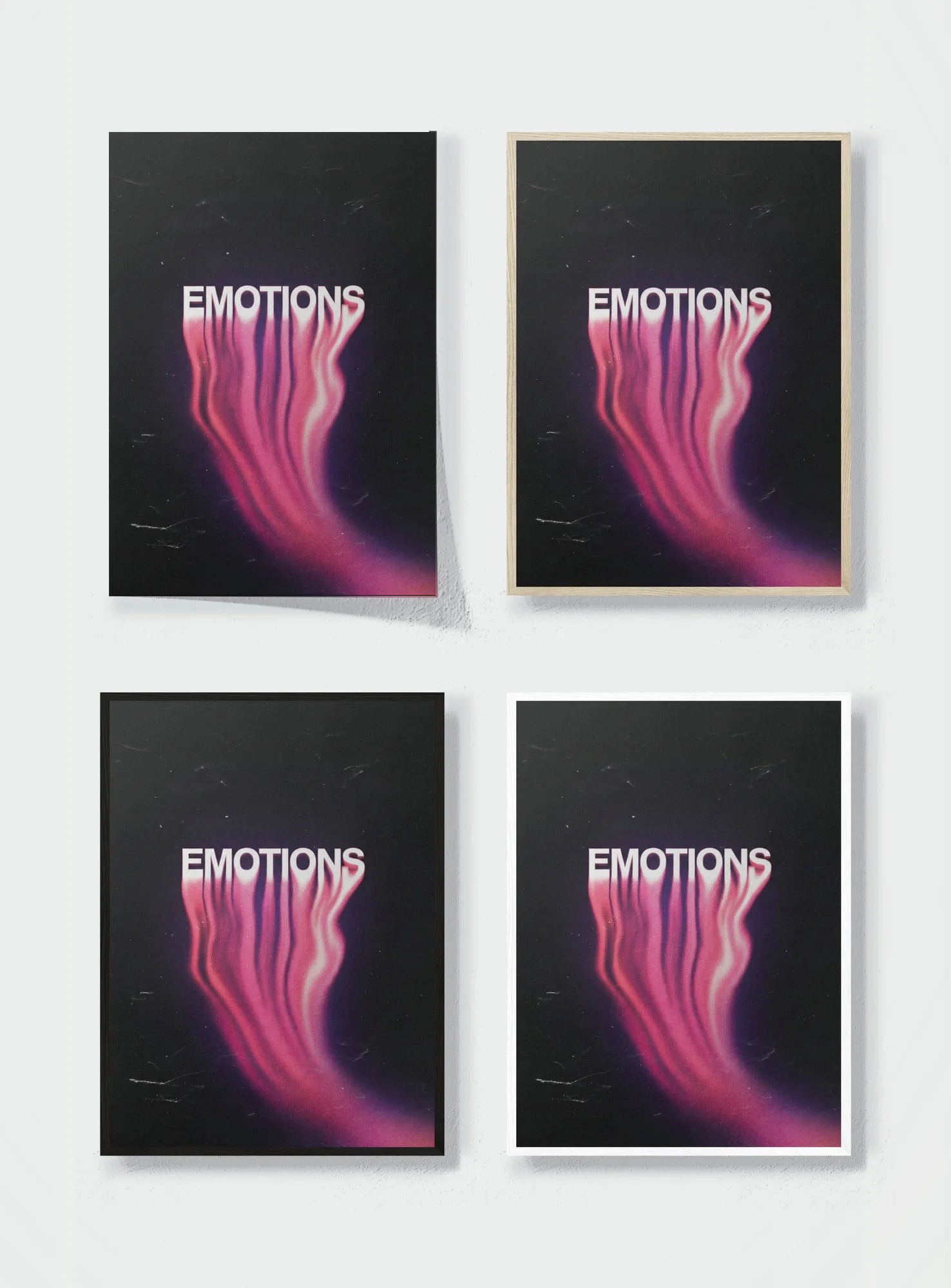 EMOTIONS frame options comparison