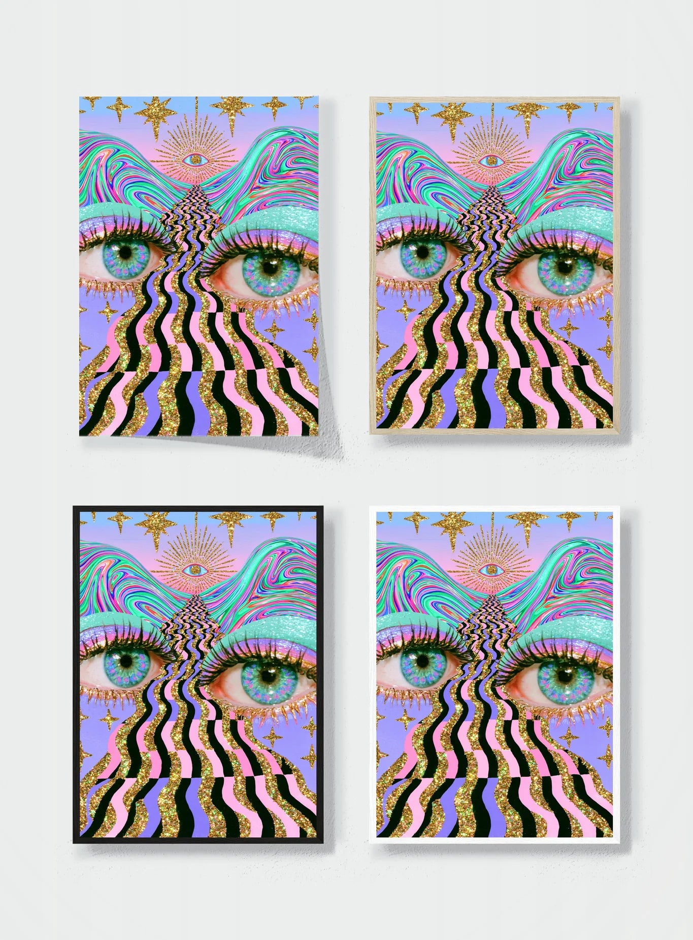 EYES ABOVE THE WAVES frame options comparison