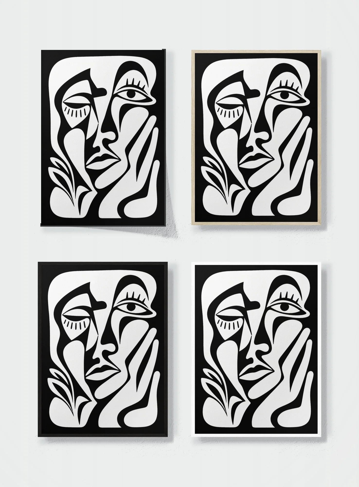 FACE STUDY frame options comparison