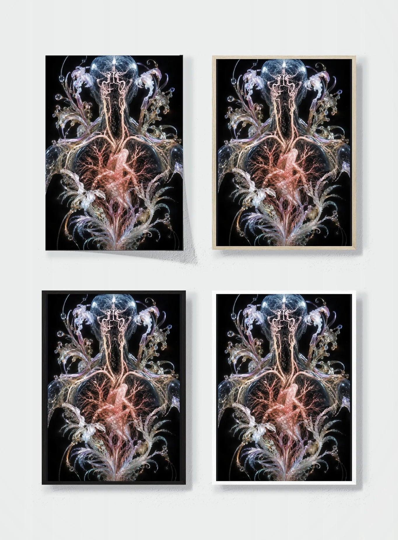 GLASS ANATOMY frame options comparison