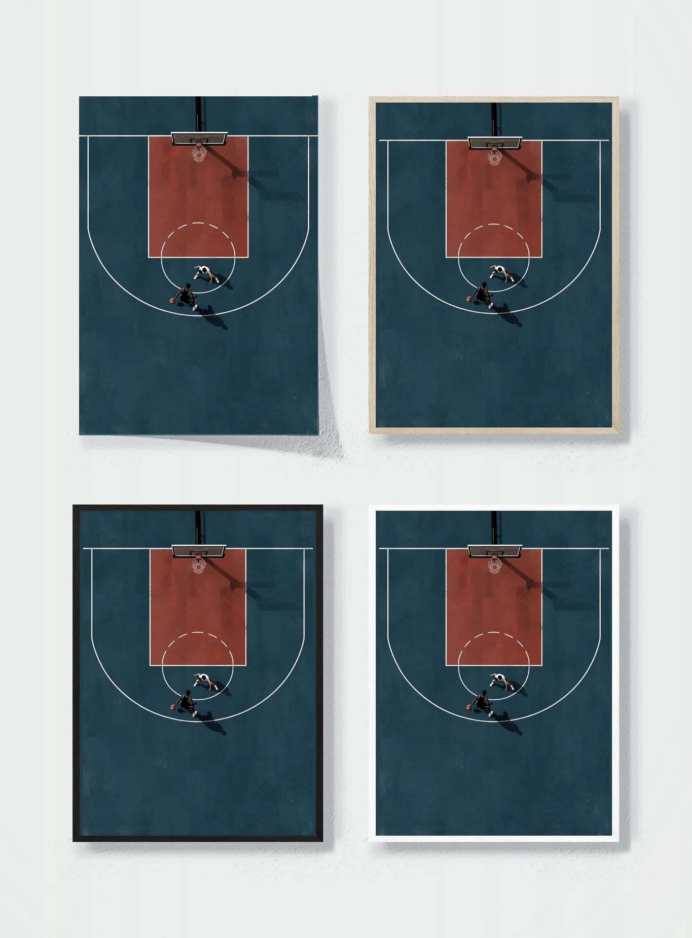 HALF COURT frame options comparison