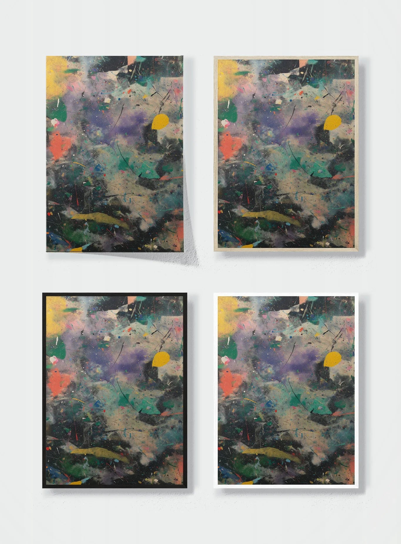 HAPPY ACCIDENTS frame options comparison