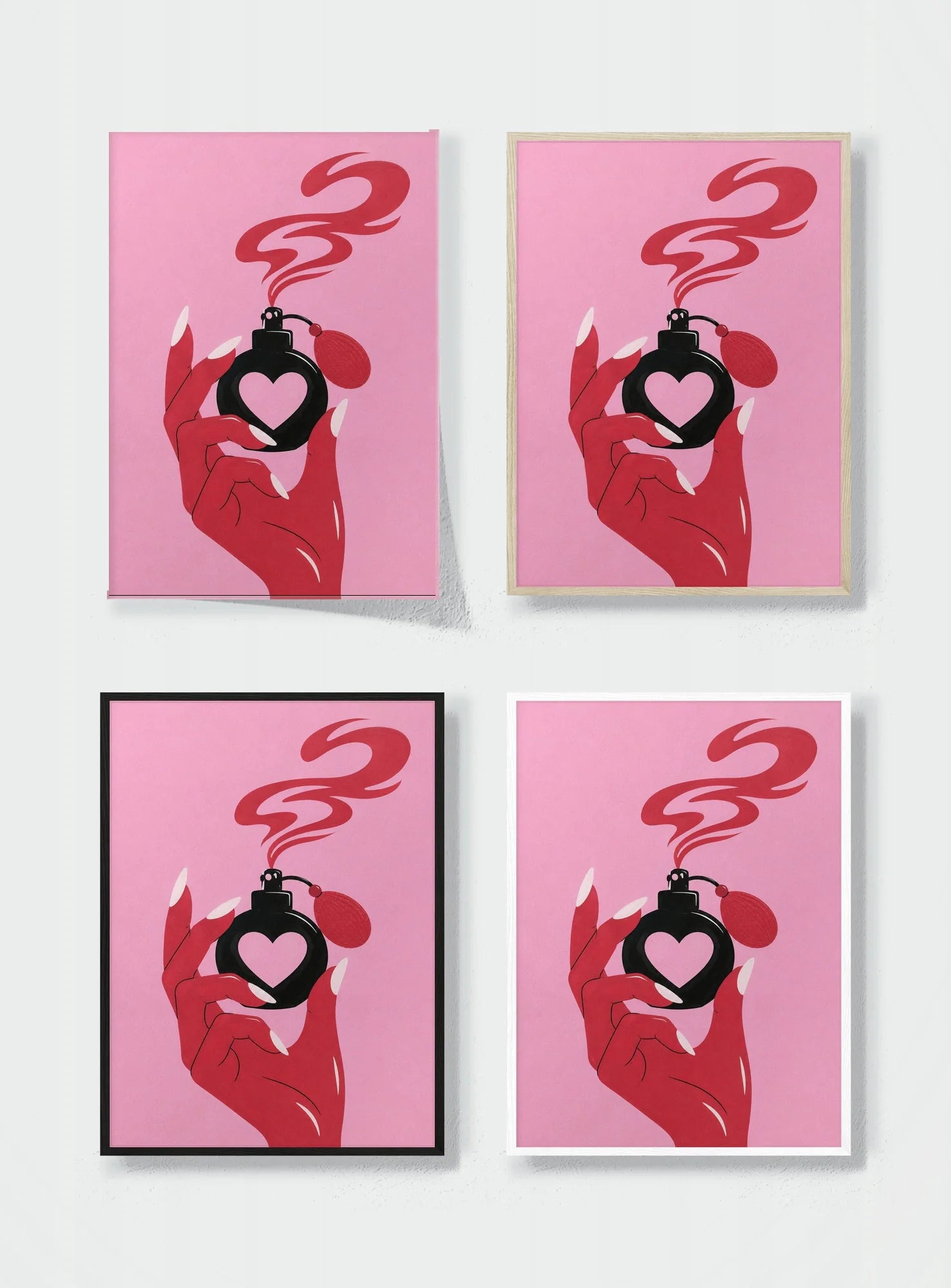 HEARTNOTE frame options comparison
