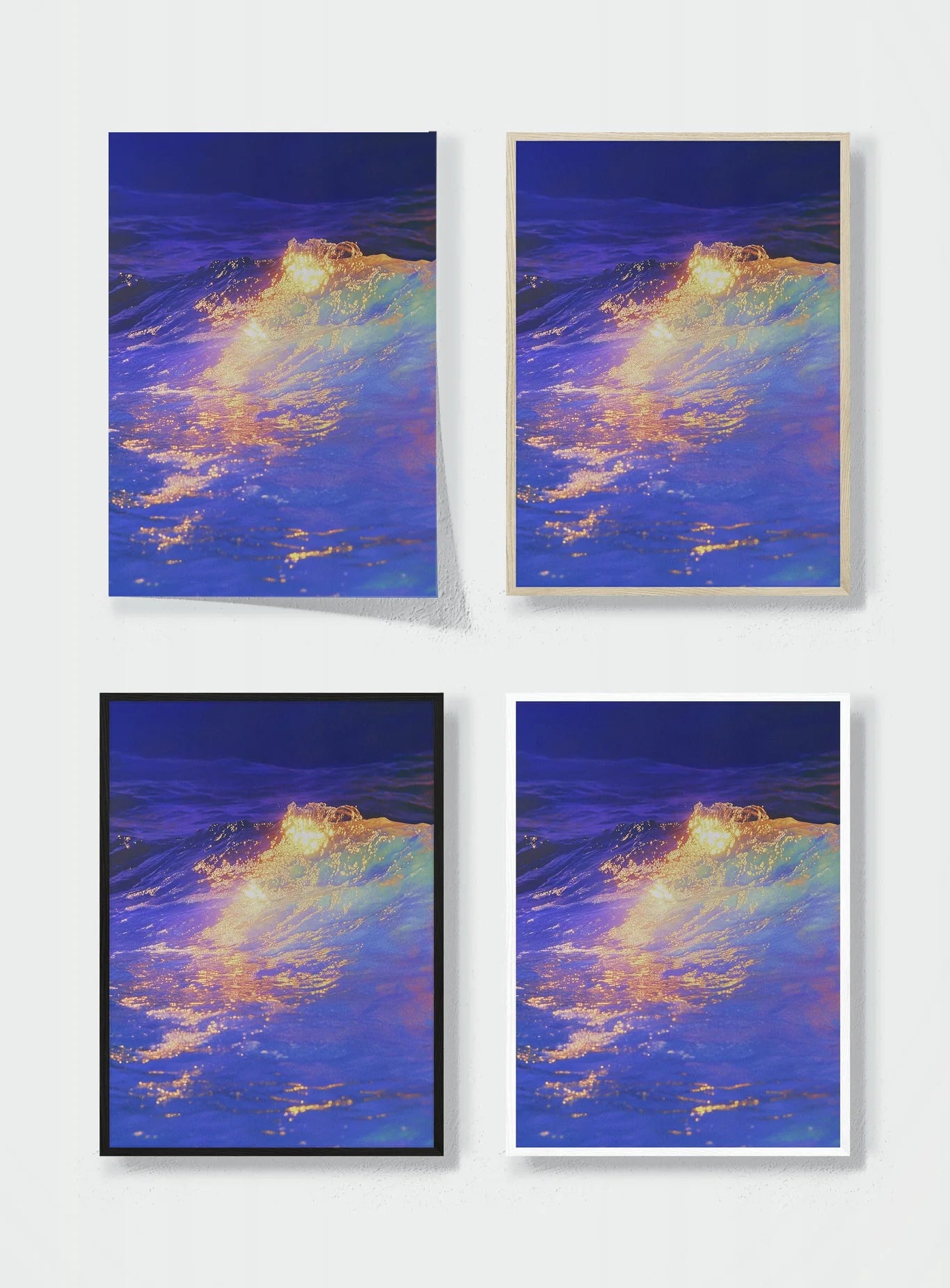 LIQUID GOLD frame options comparison