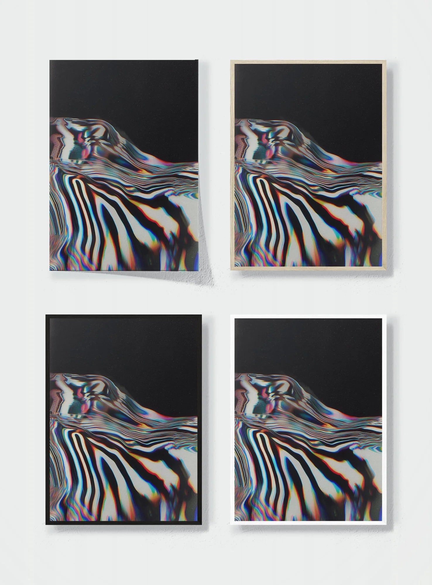 LIQUID ZEBRA frame options comparison