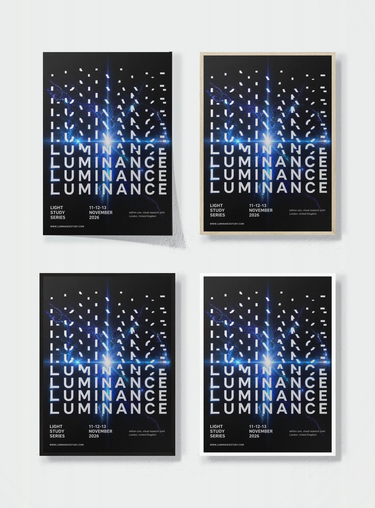 LUMINANCE frame options comparison