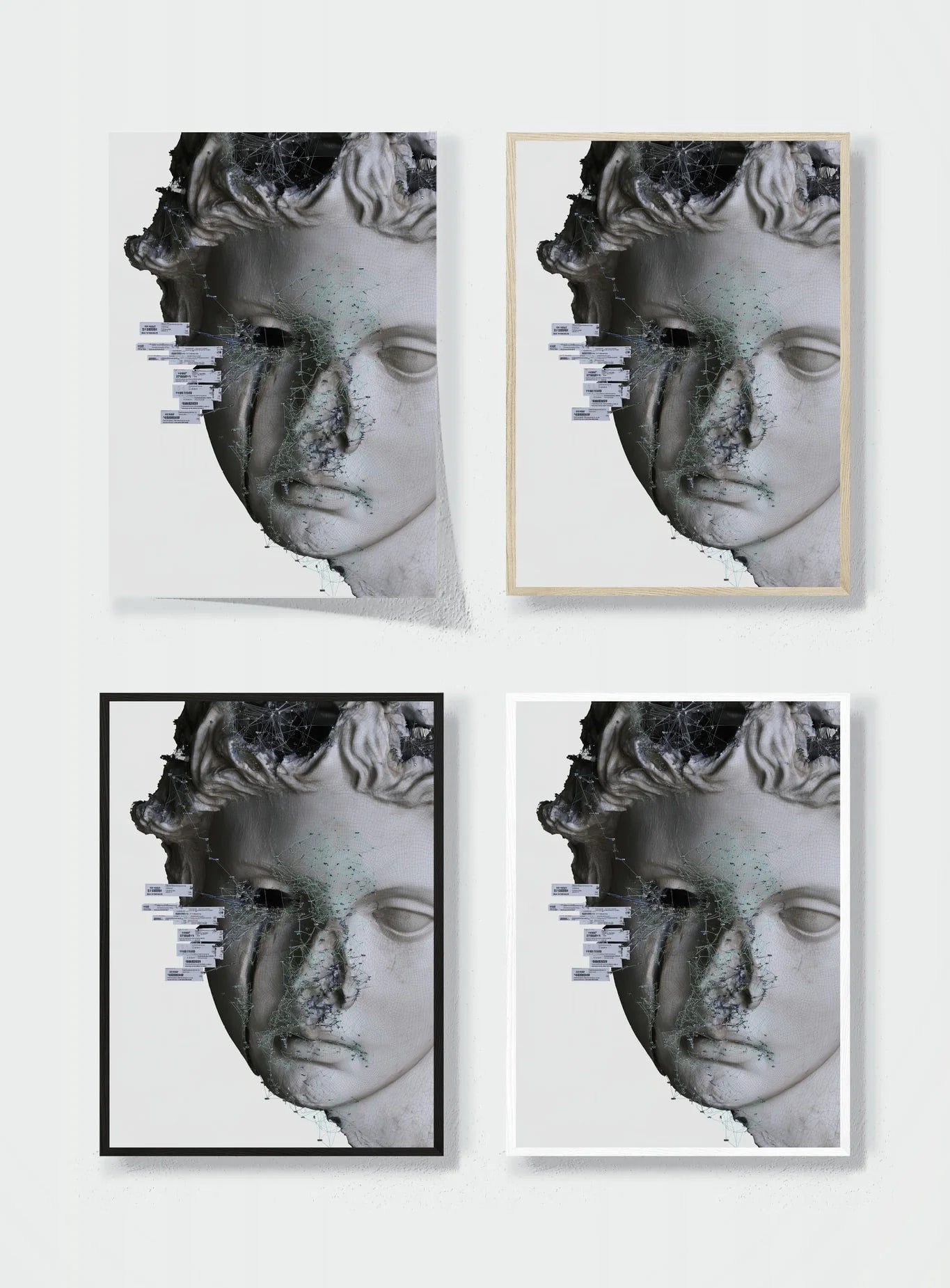 MEMORY OF MARBLE frame options comparison