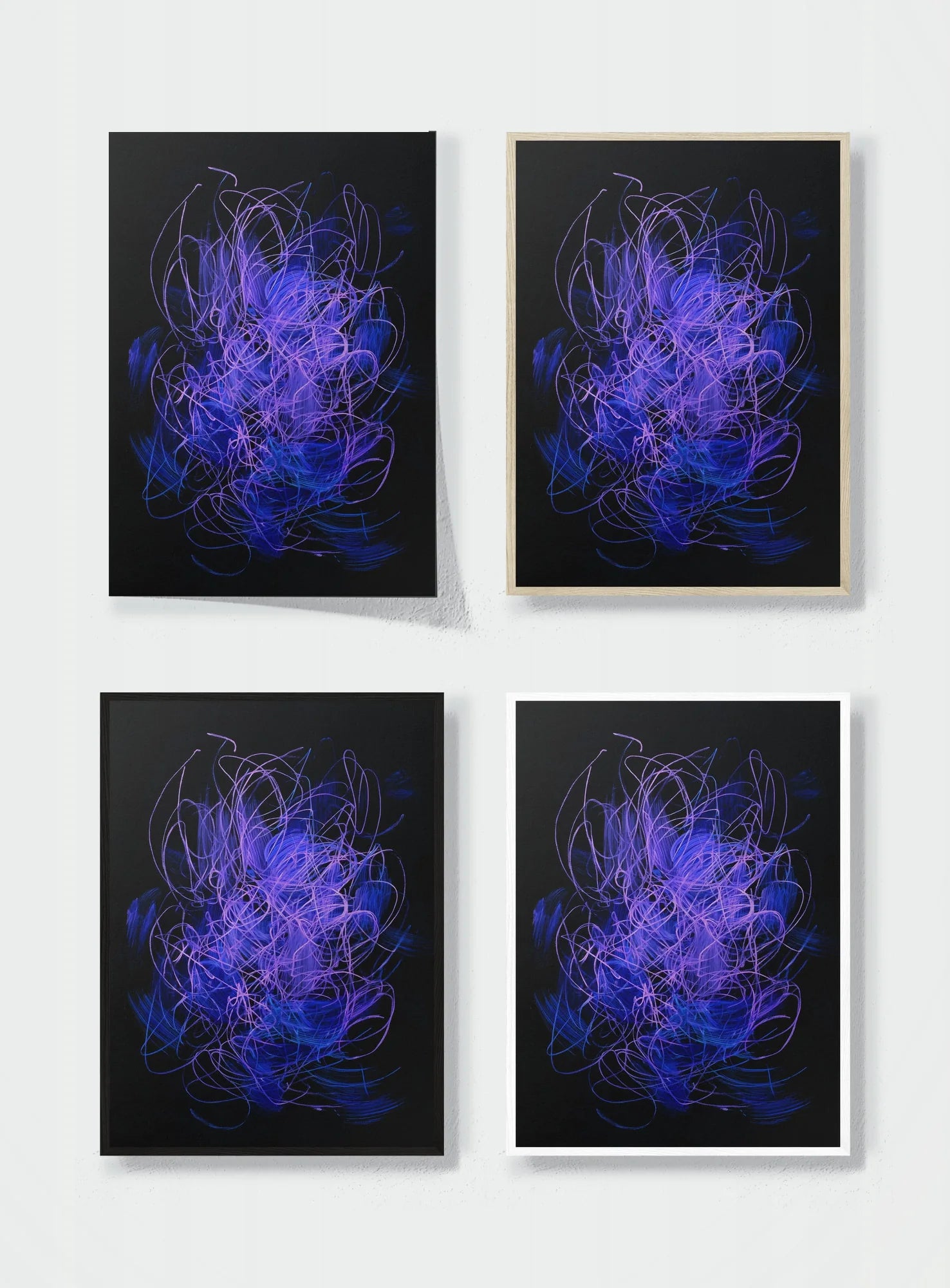 NEON NERVES frame options comparison