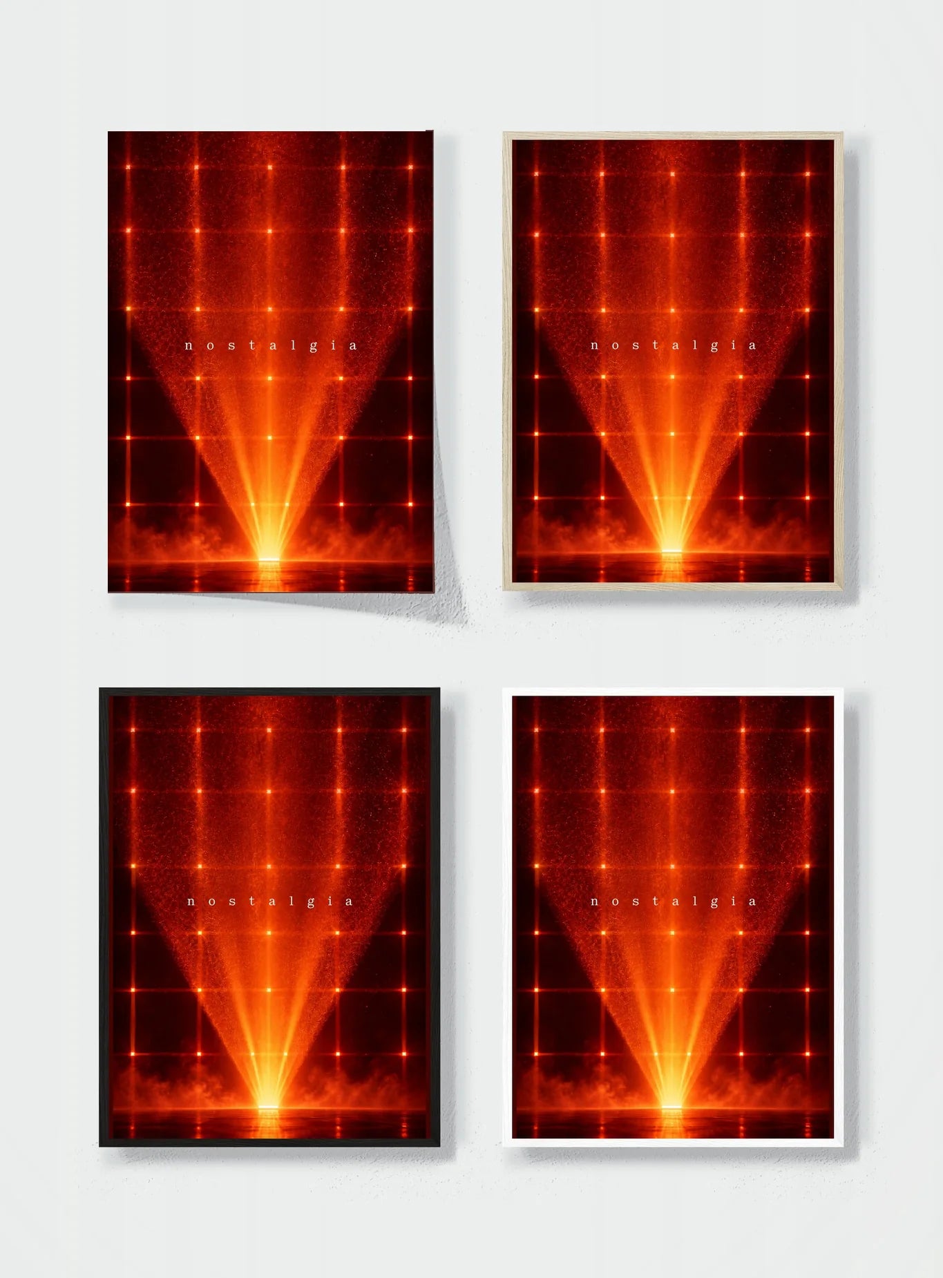 NOSTALGIA frame options comparison