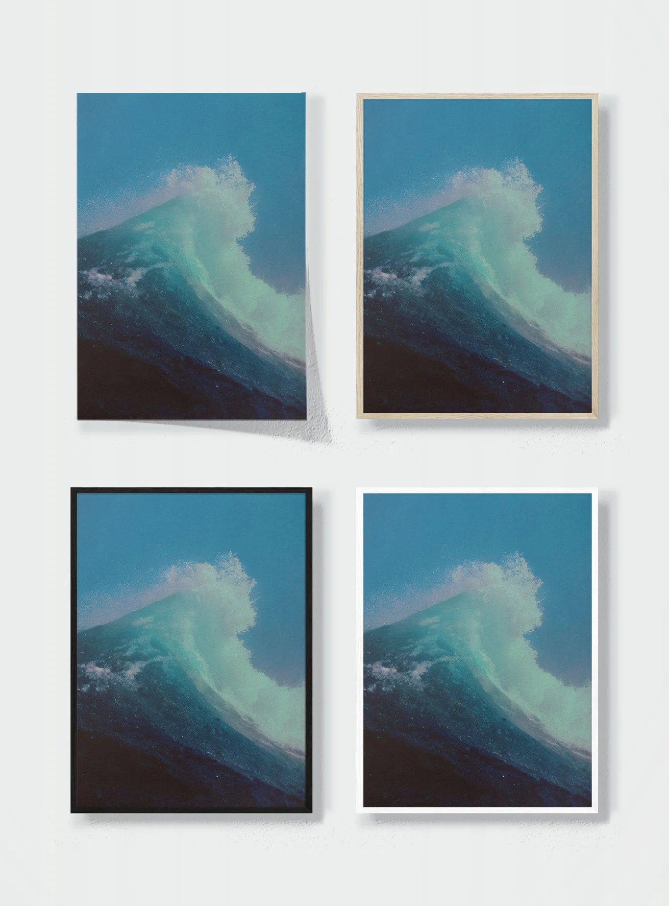 OCEAN, MID-EXHALE frame options comparison