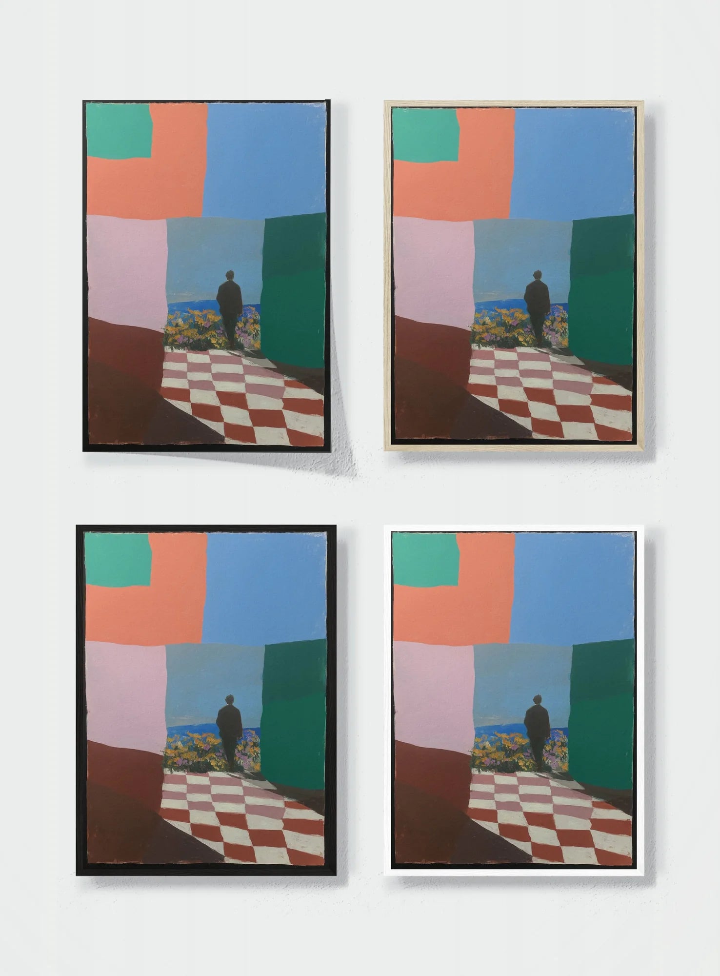 PASTEL HORIZONS frame options comparison