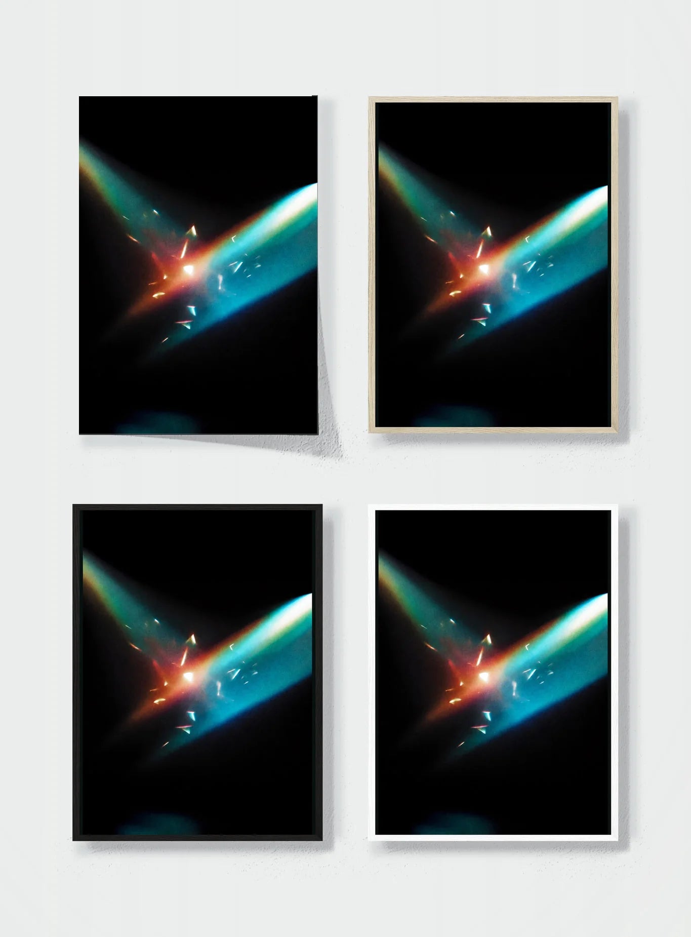 PRISM BREAK frame options comparison