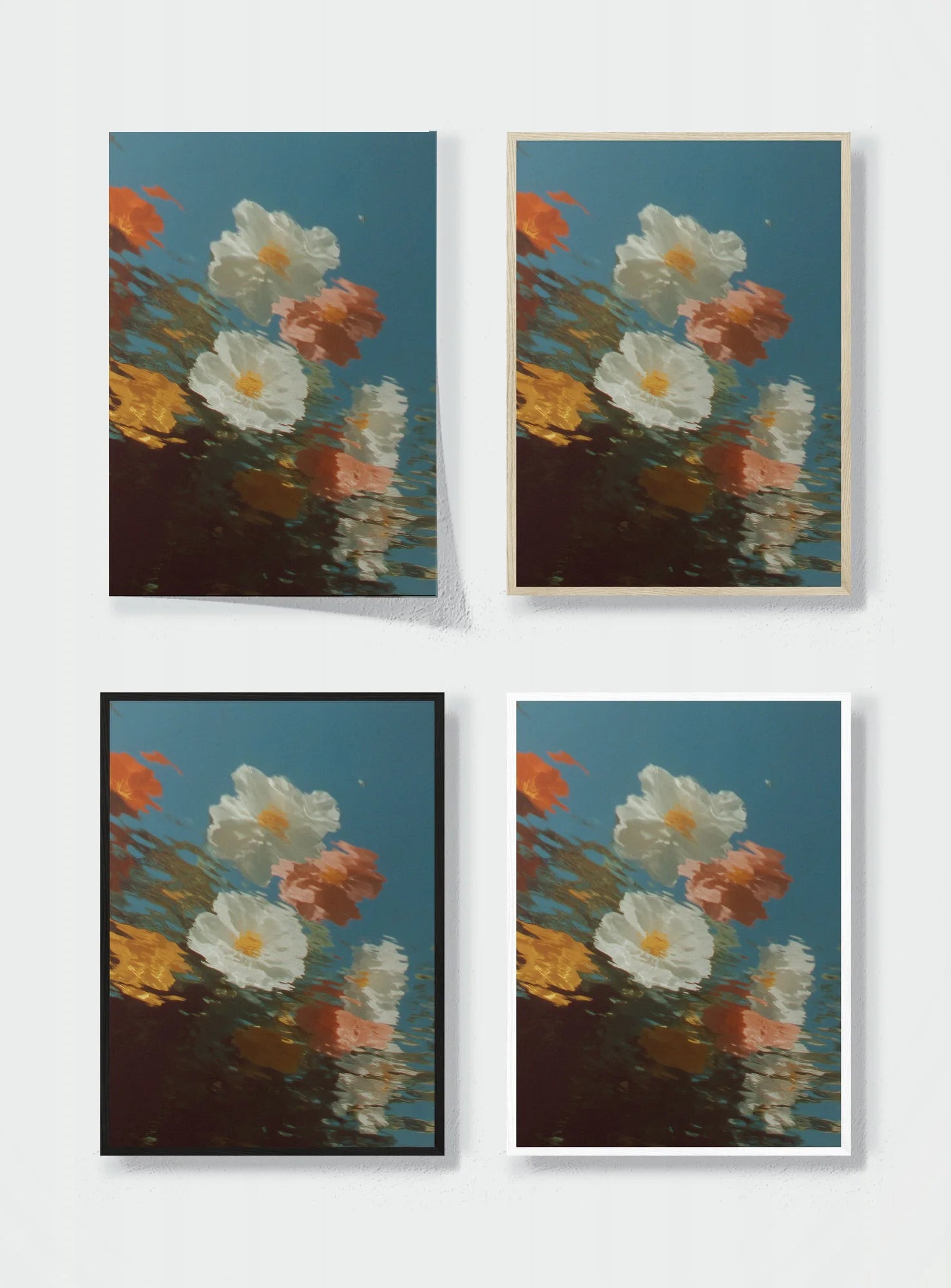 REFLECTIONS THAT REFUSE TO SETTLE frame options comparison