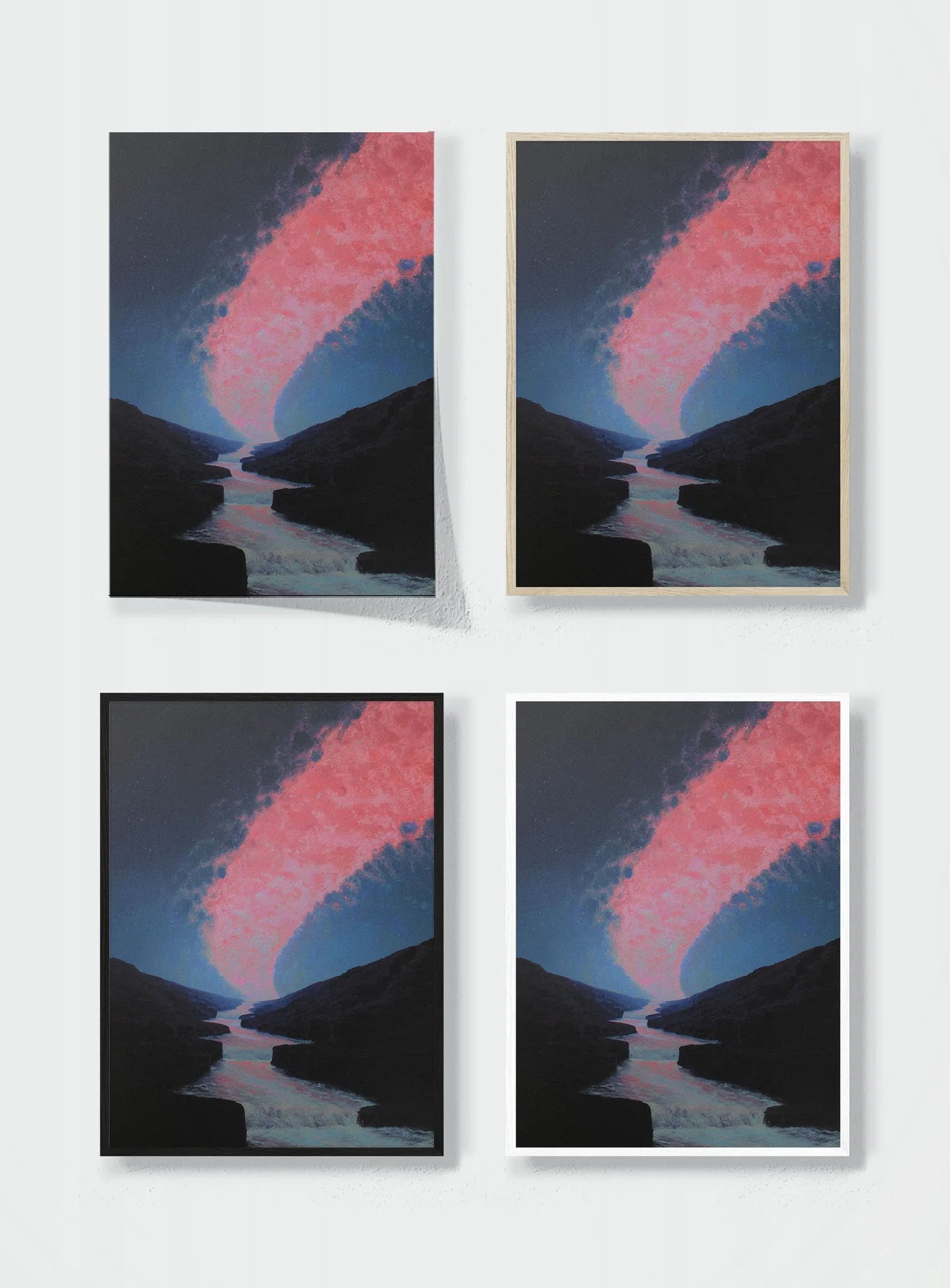 SKY BROKE OPEN frame options comparison