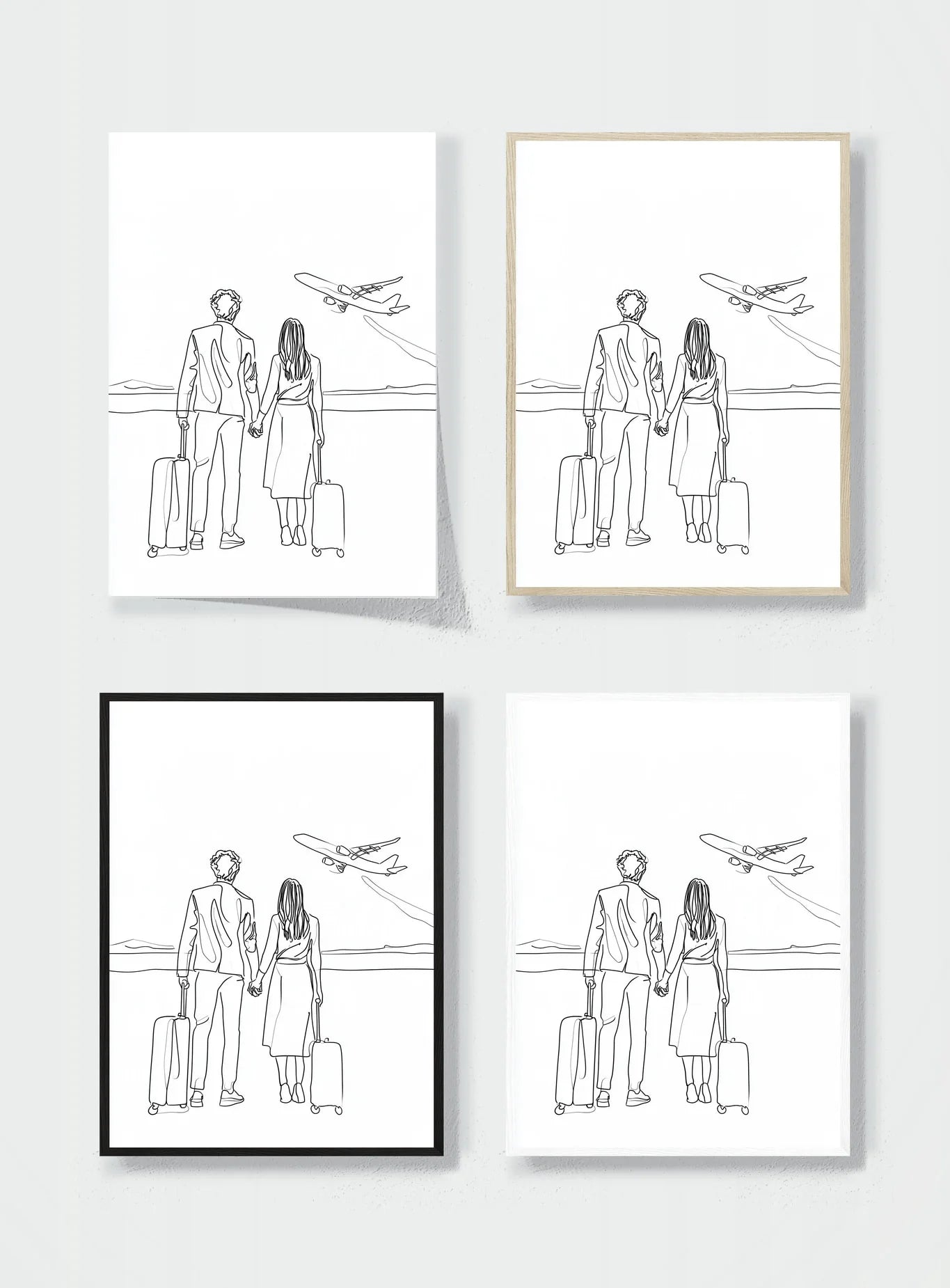 SOMEWHERE WITH YOU frame options comparison