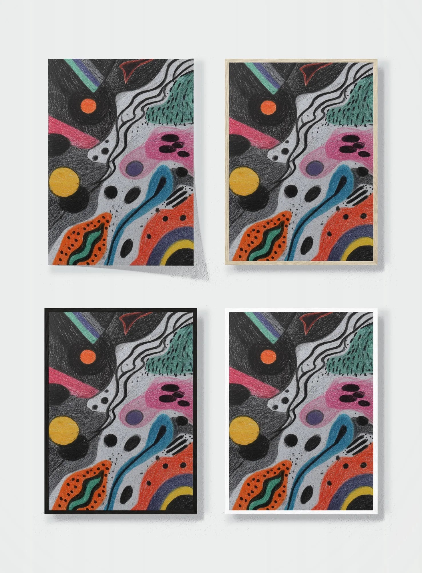 TERRAZZO DREAMS frame options comparison