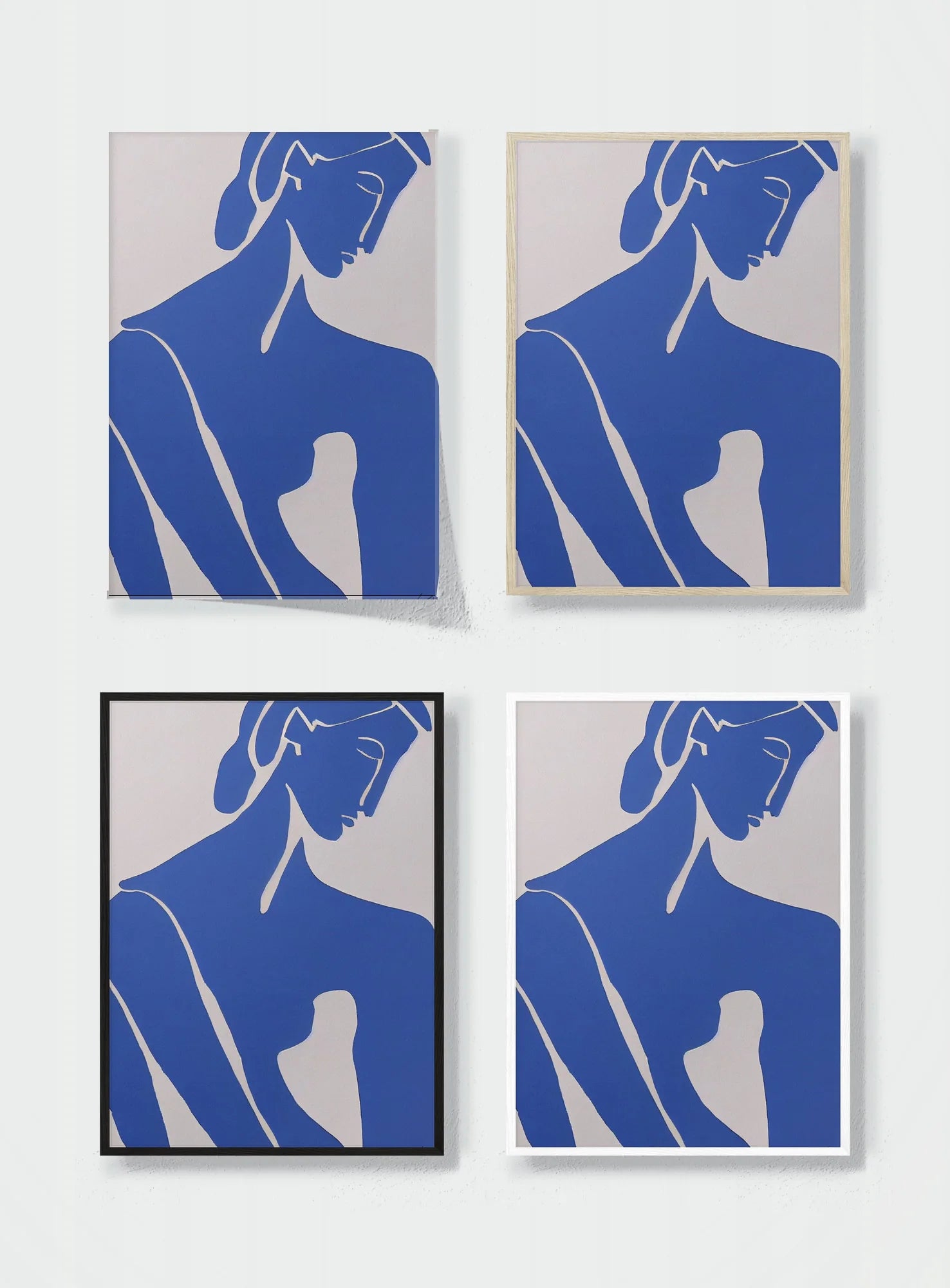 THE CUTOUT frame options comparison