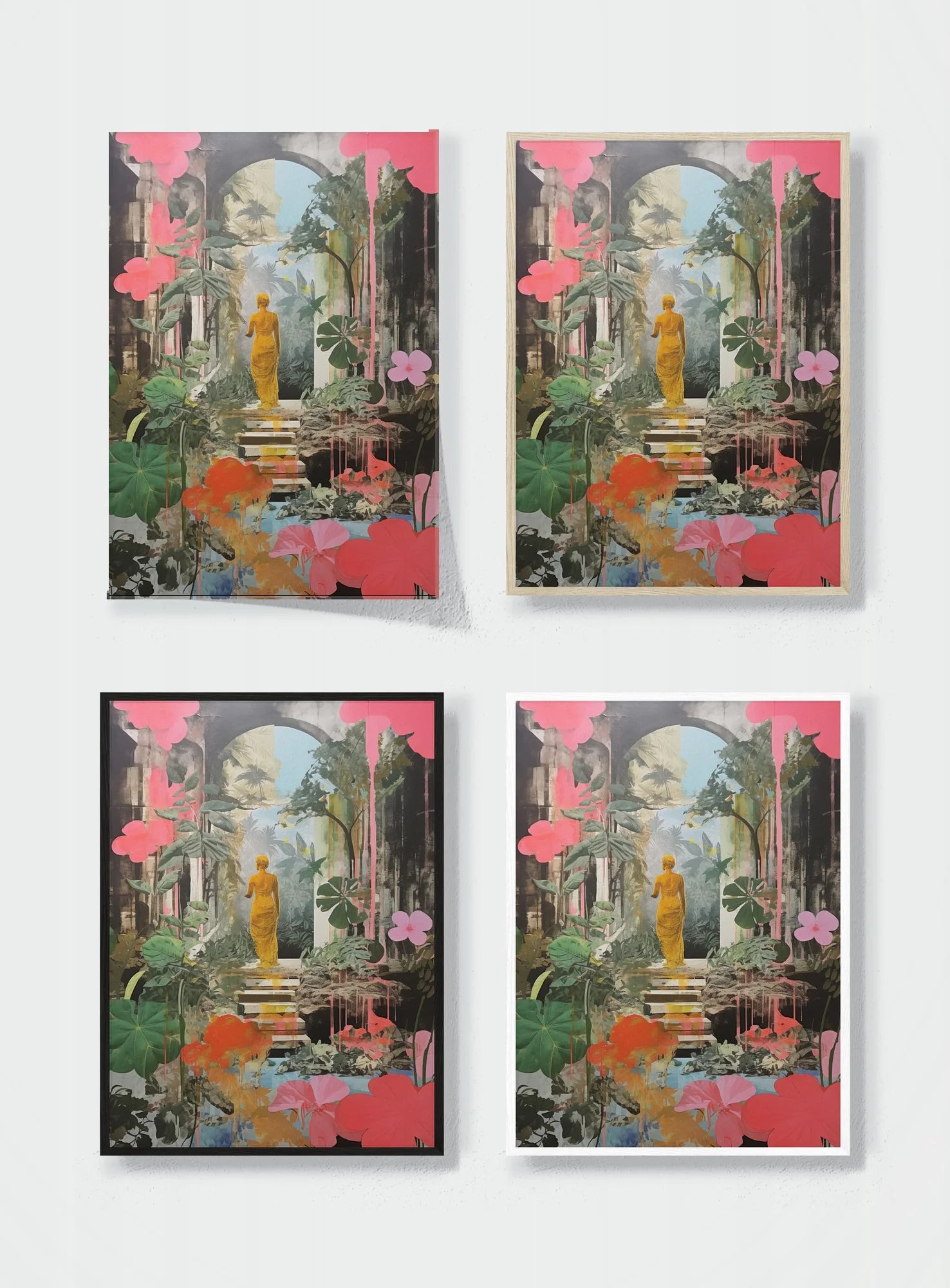 THE GARDEN frame options comparison