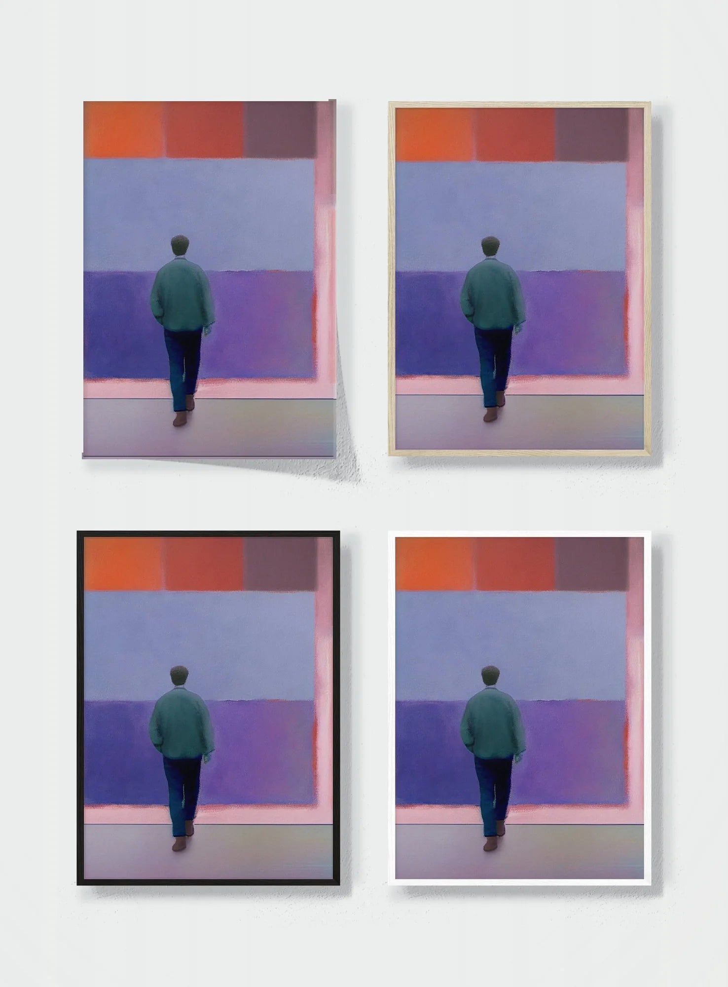 THE STRANGER frame options comparison