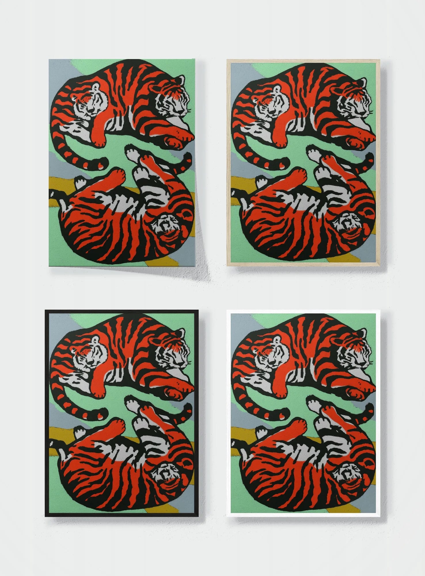 TIGER YIN YANG frame options comparison