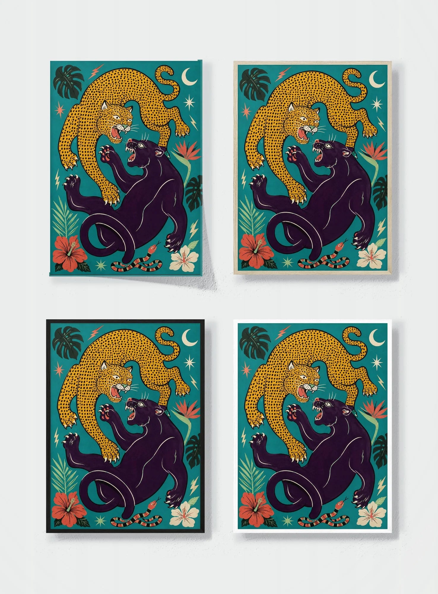 TOOTH & CLAW frame options comparison