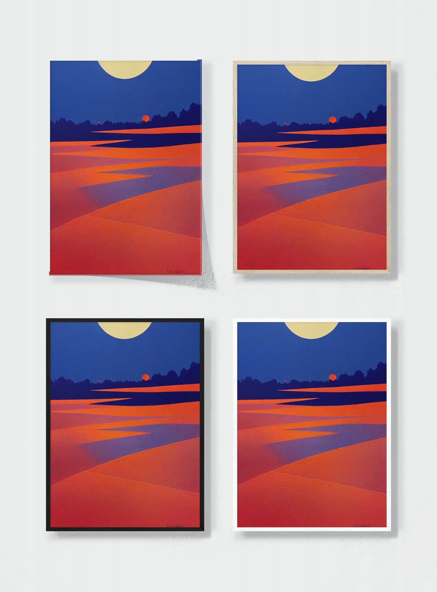 TWO SUNS frame options comparison