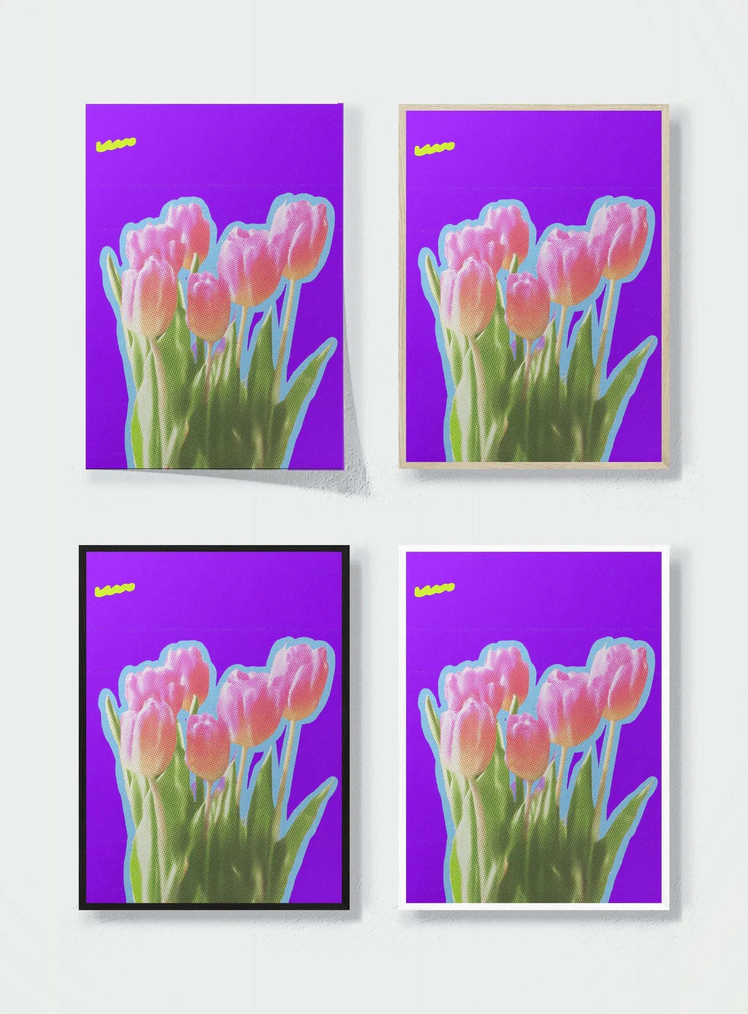 ULTRAVIOLET BLOOM frame options comparison