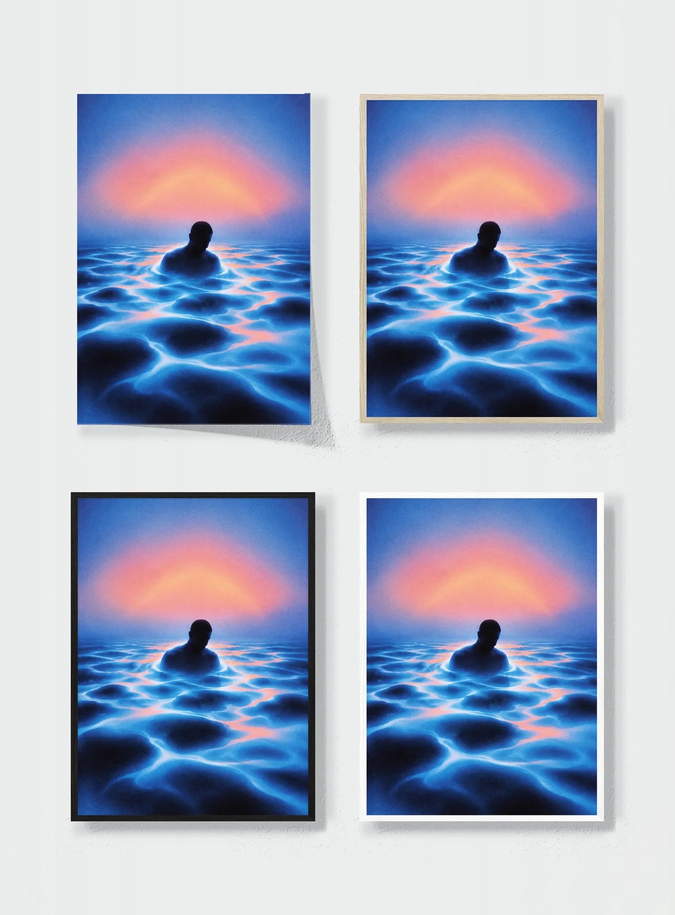 WATER REMEMBERS EVENING frame options comparison