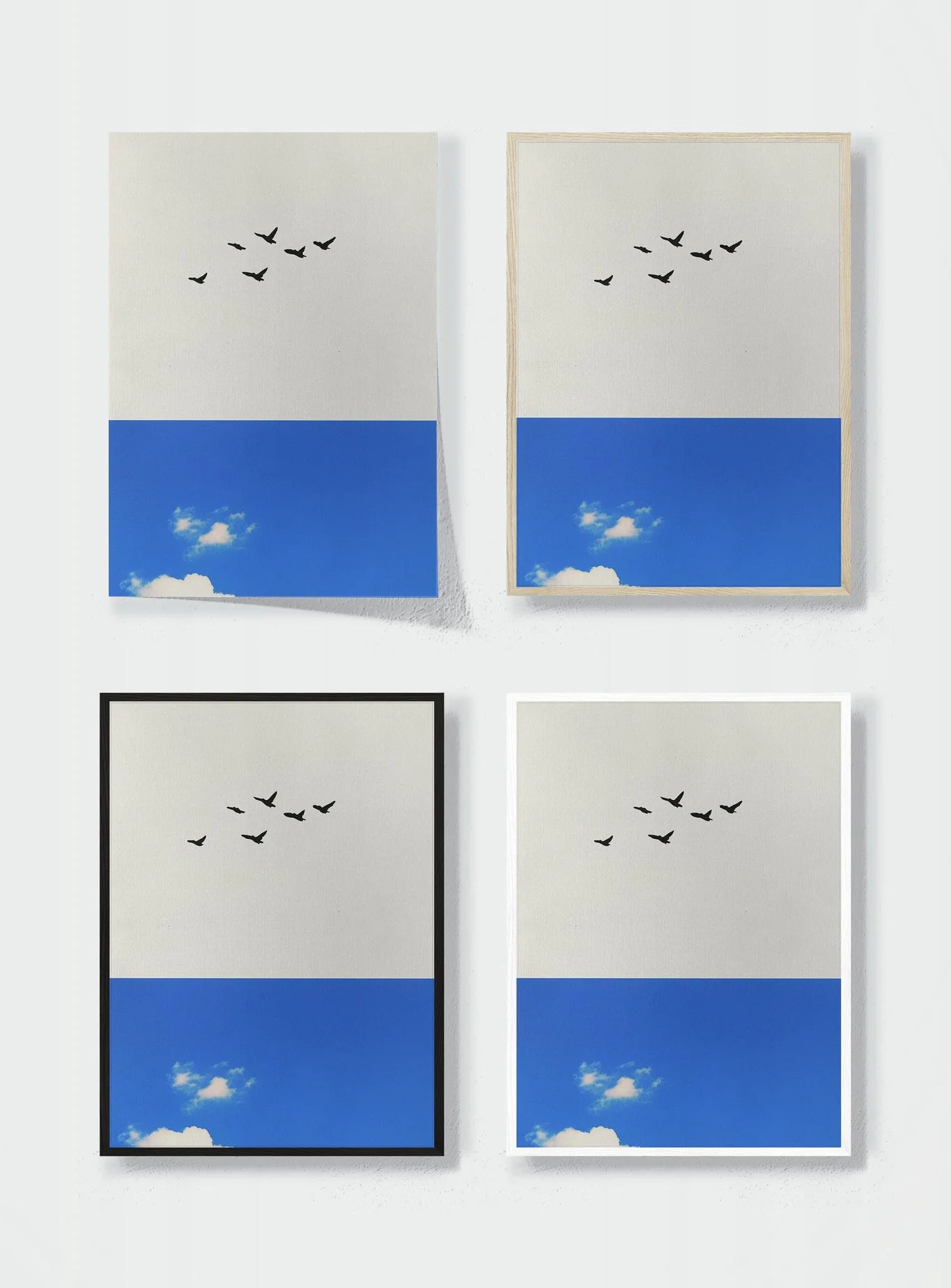 WEIGHTLESS JOURNEY frame options comparison