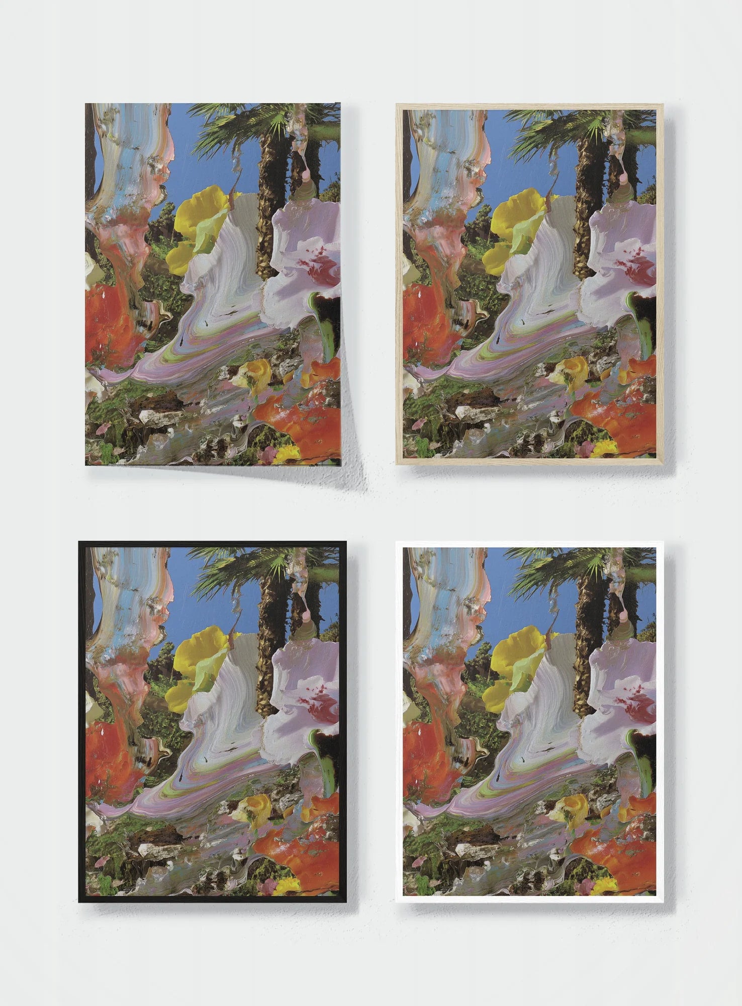 WHERE LANDSCAPES LOSE FORM frame options comparison