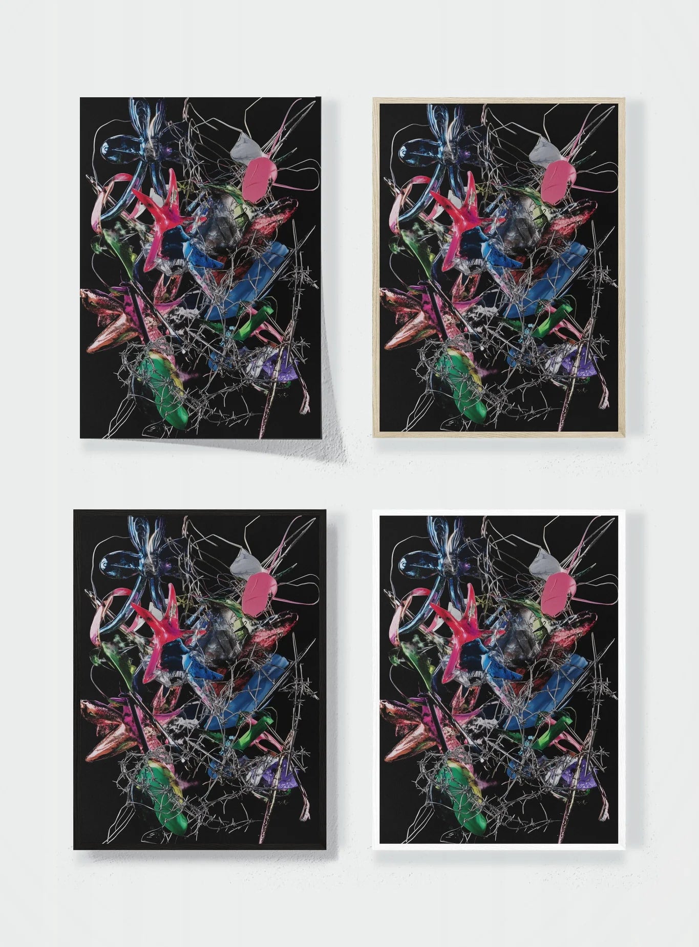 WIRED DREAMS frame options comparison
