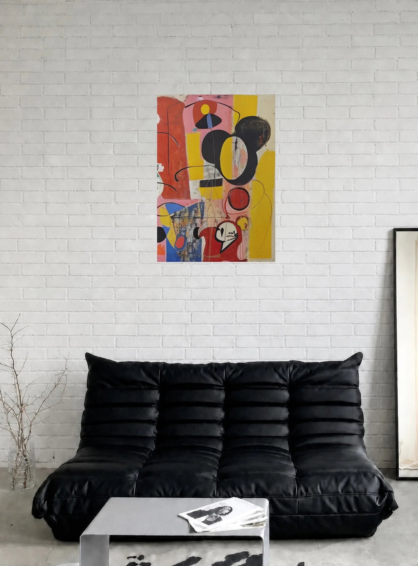 ABSTRACT FANTASIA shown in a room