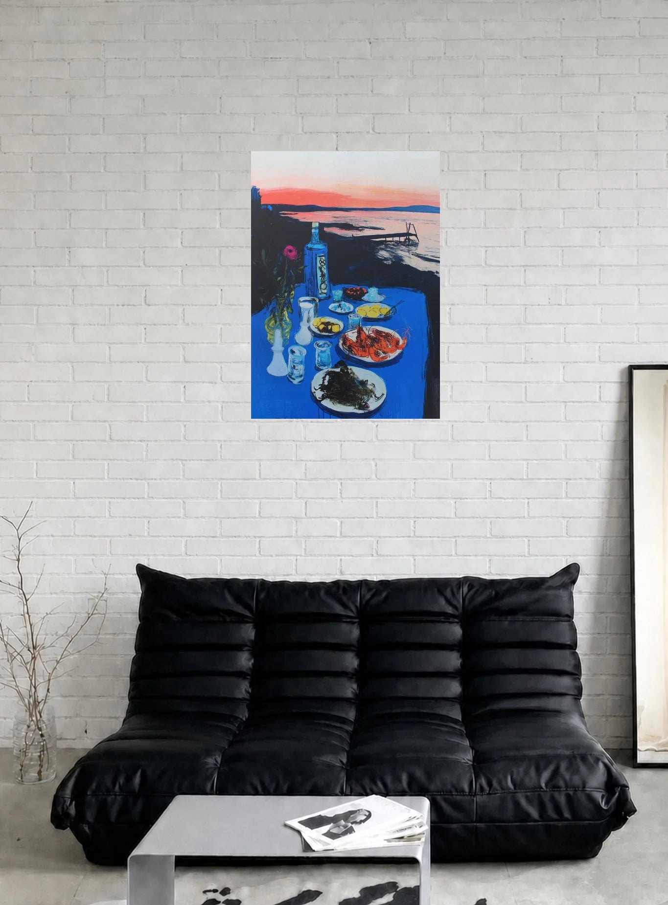 AL FRESCO EVENING shown in a room