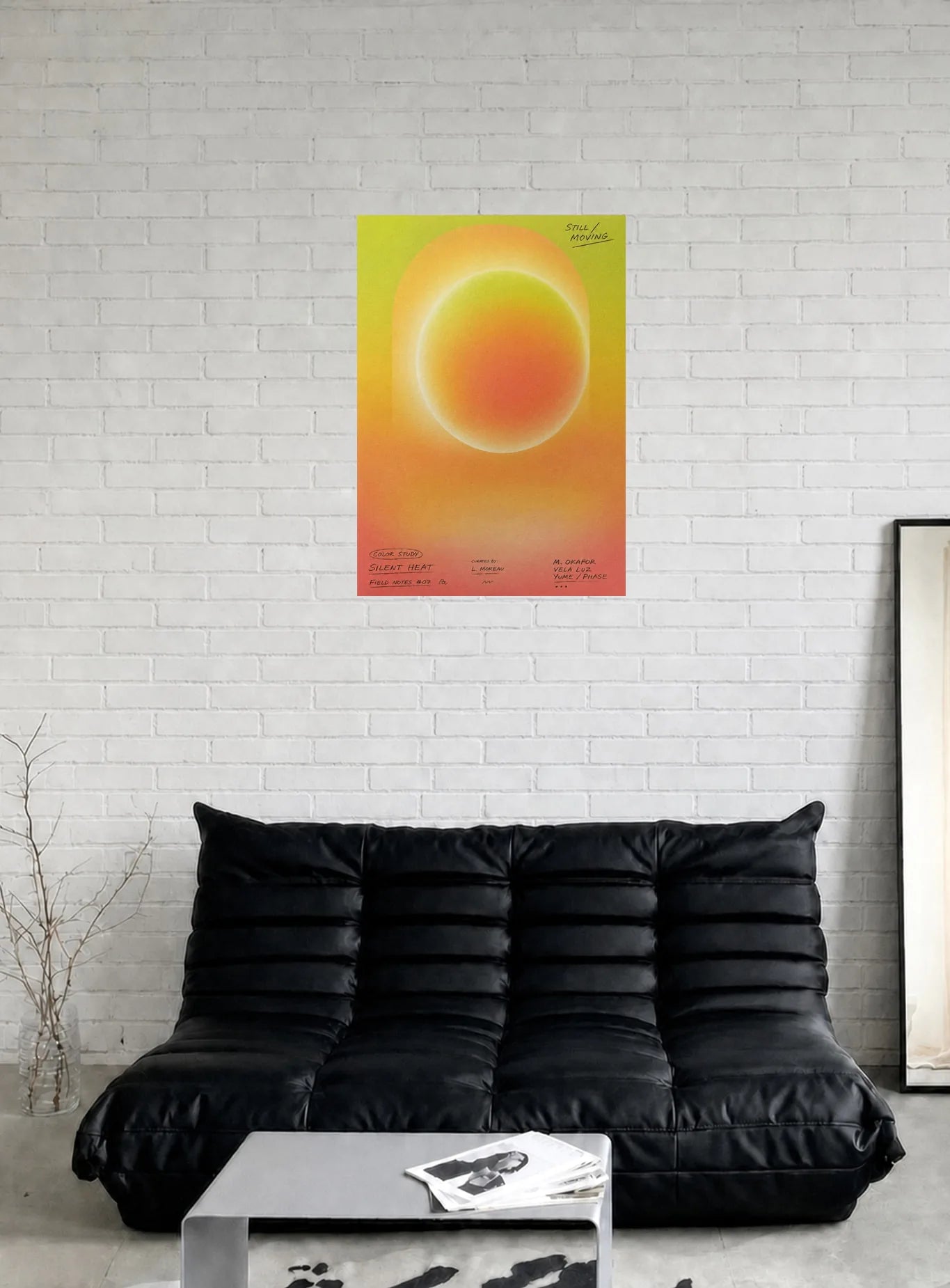 APRICOT HOUR shown in a room