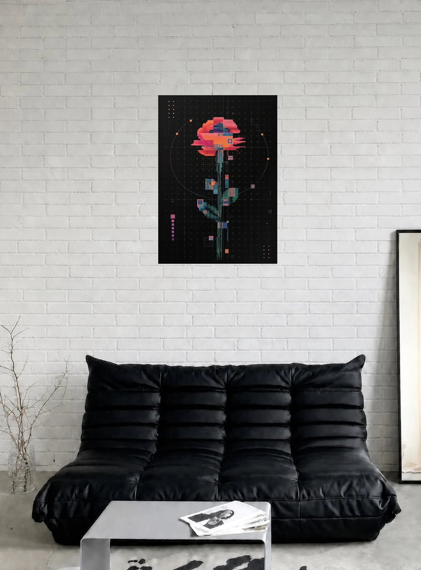 BLOOM 8-BIT shown in a room