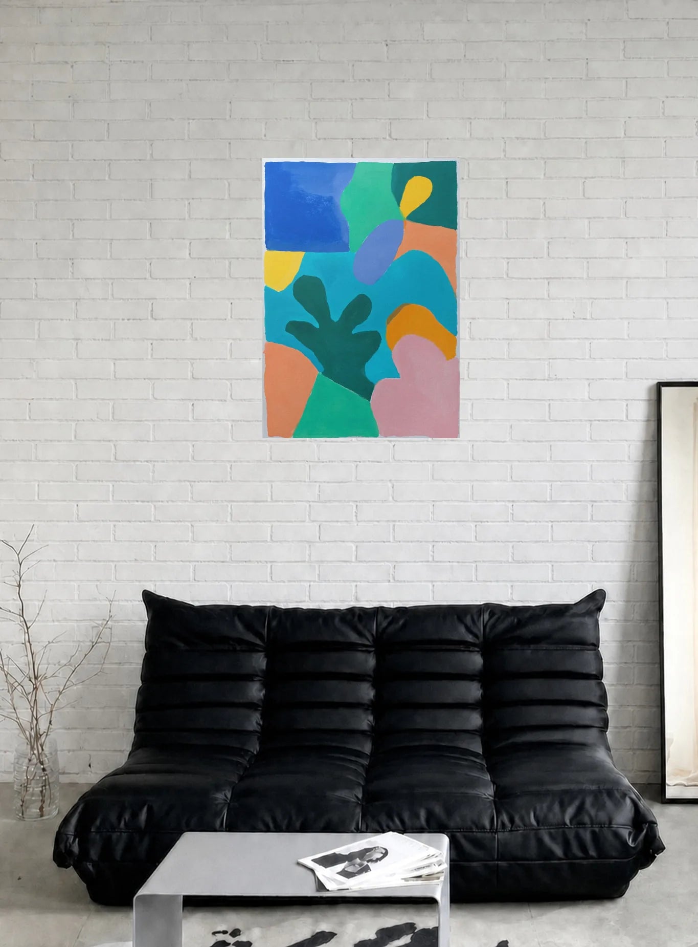 BOTANICAL PUZZLE shown in a room