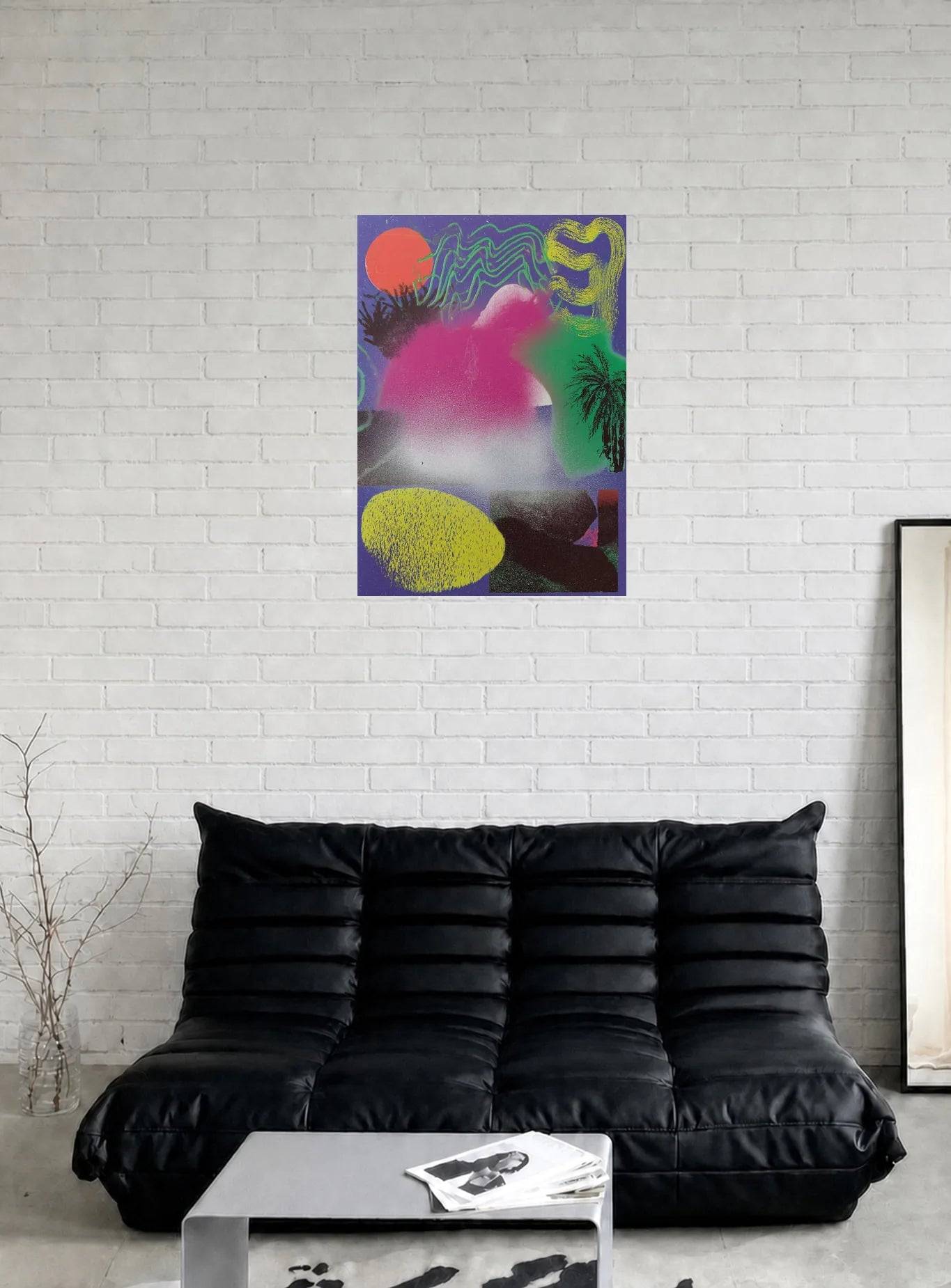 DIGITAL NOISE SCAPE shown in a room