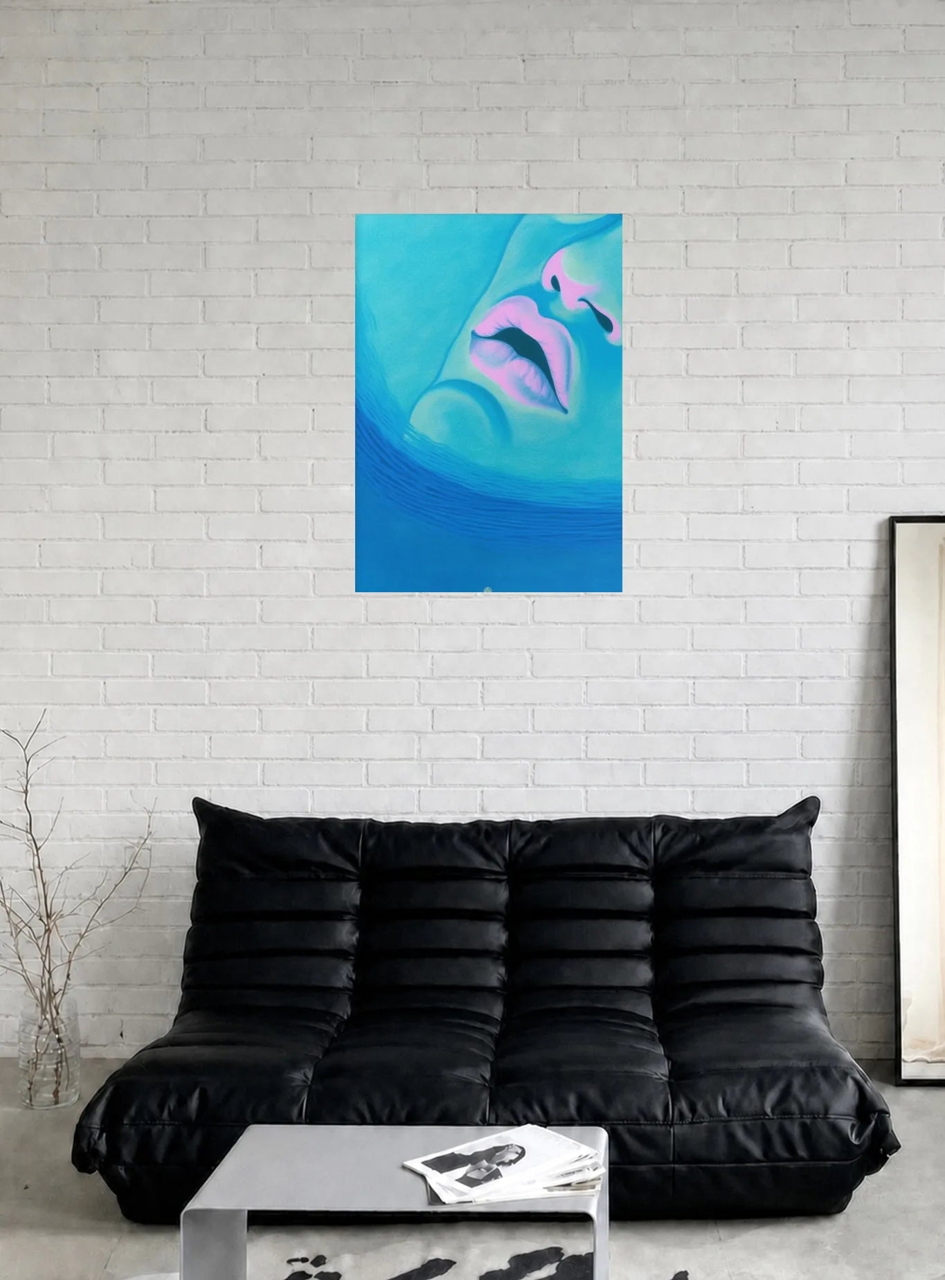 DROWNED LIGHT shown in a room